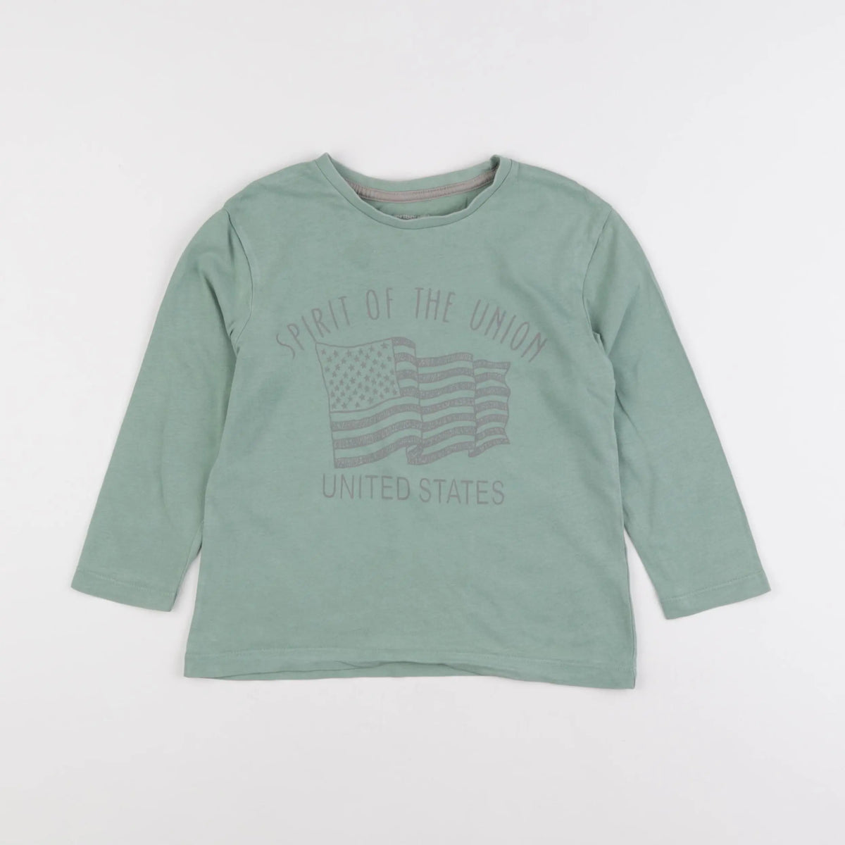 Vertbaudet - tee-shirt vert - 5 ans