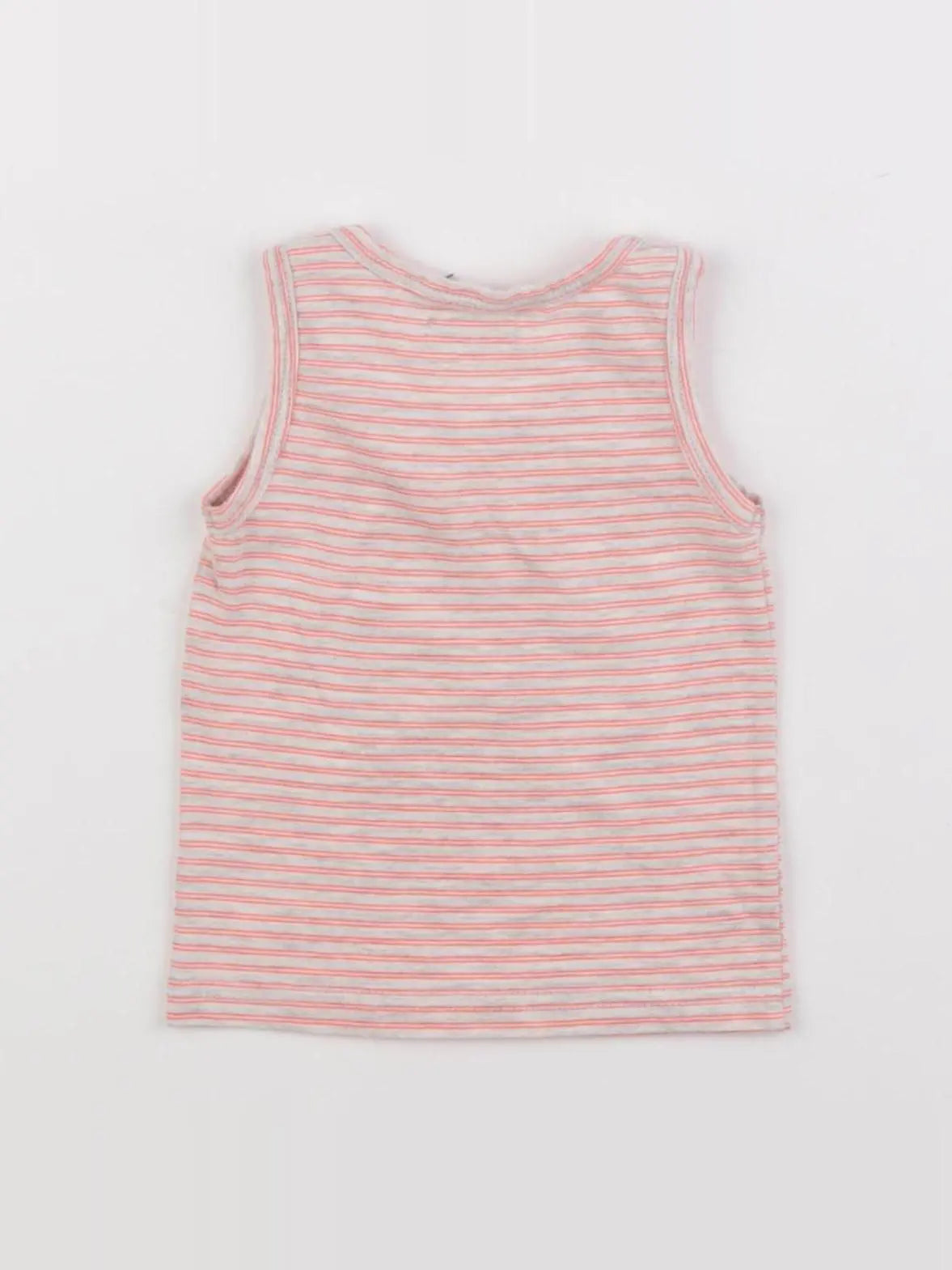 IKKS - débardeur gris, orange - 3 mois