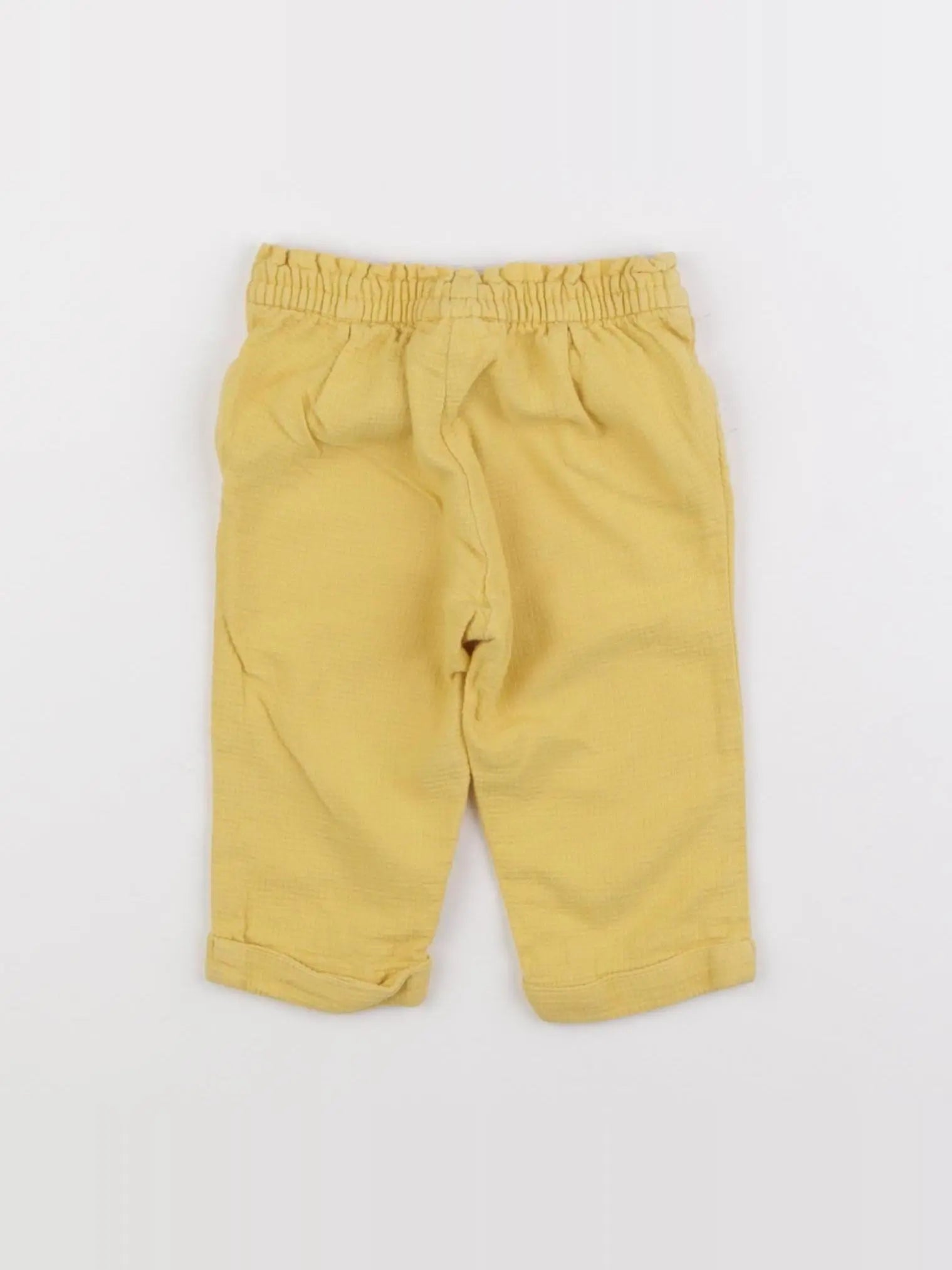 Cyrillus - pantalon jaune - 12 mois