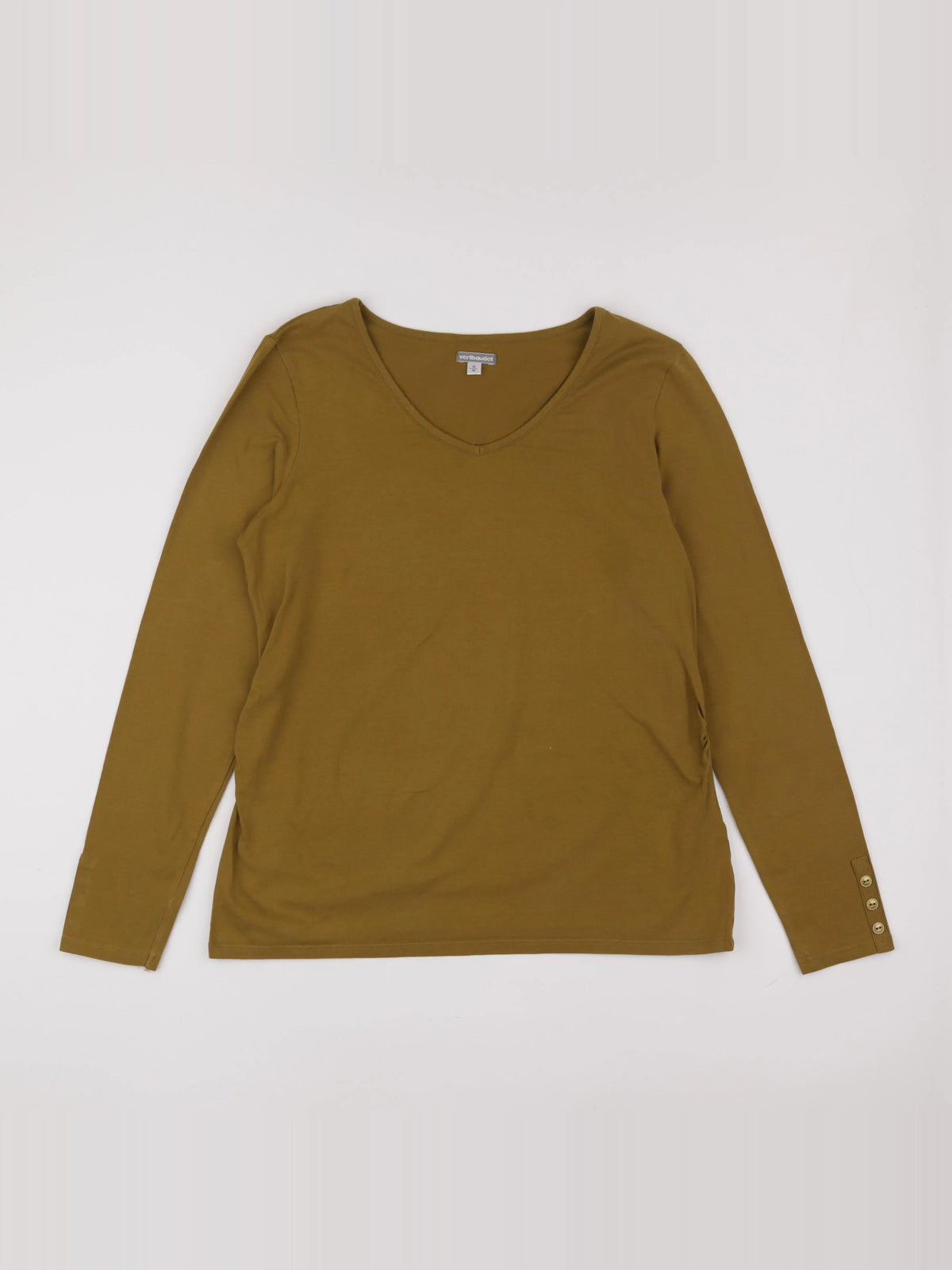 Vertbaudet - tee-shirt grossesse marron - 42 à 44