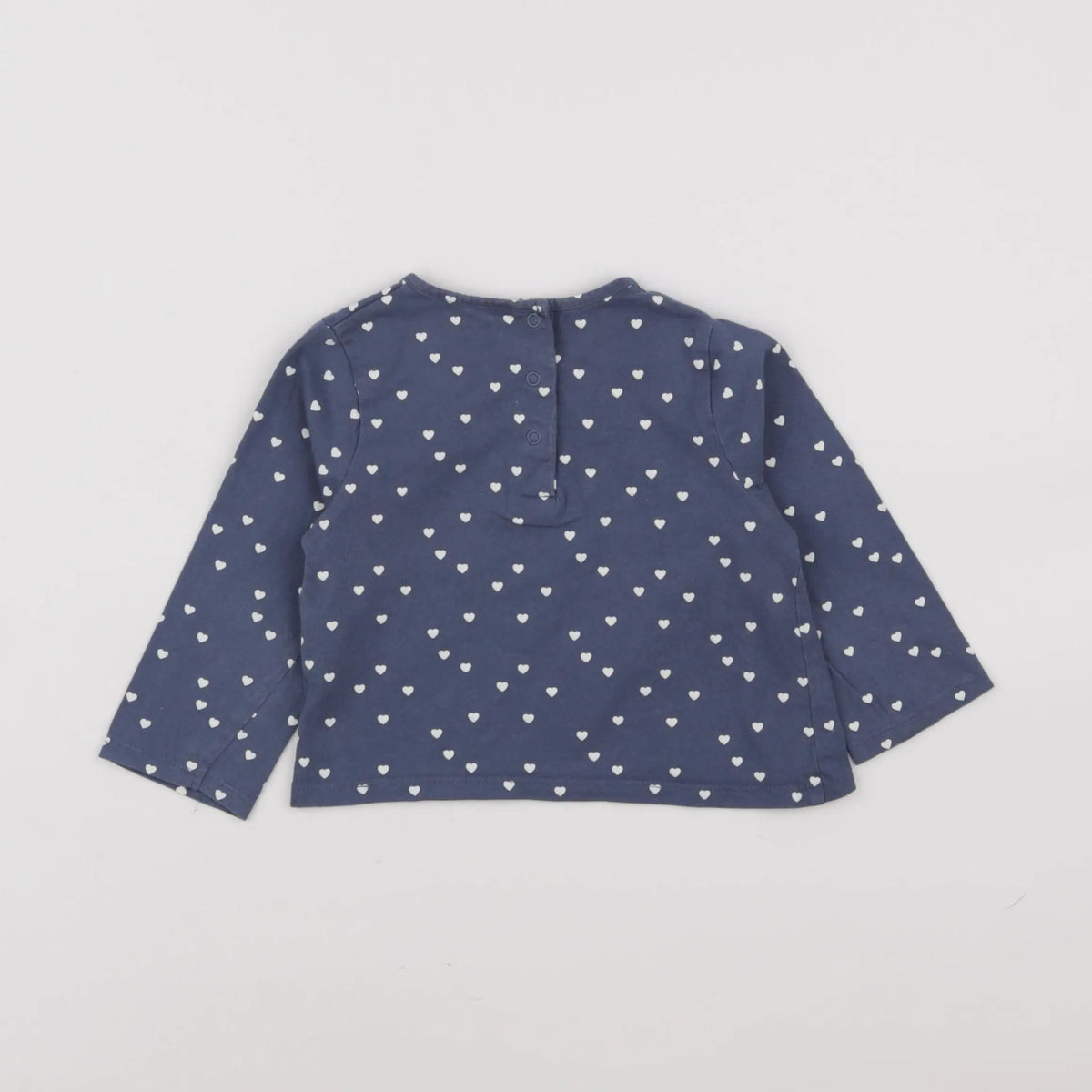 Vertbaudet - tee-shirt bleu - 18 mois