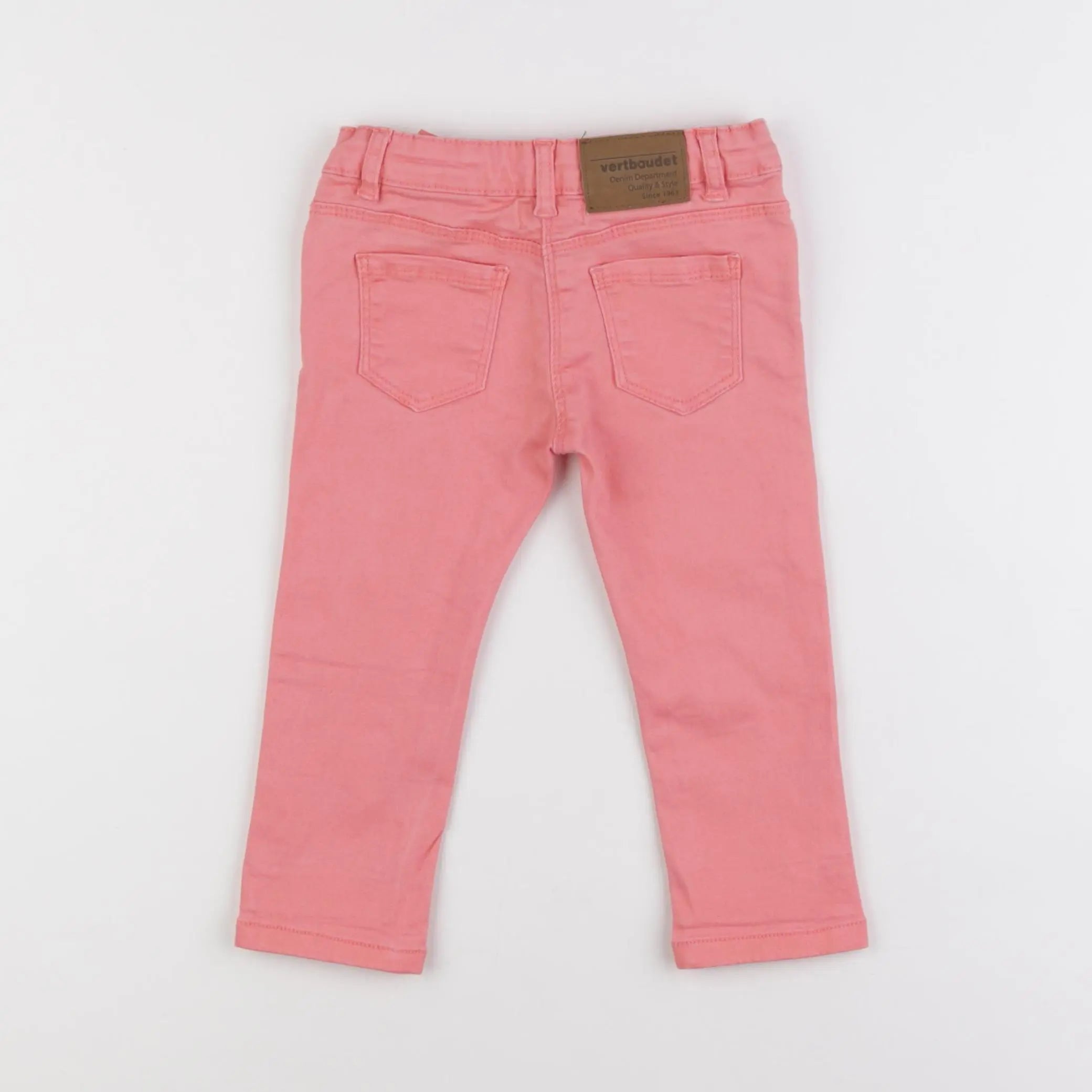 Vertbaudet - jean rose - 2 ans