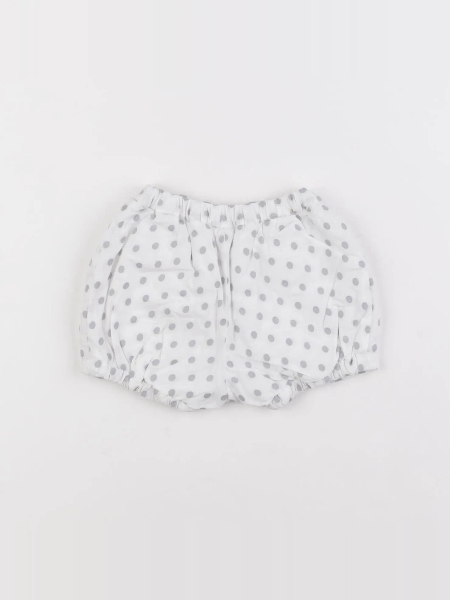 Jacadi - short blanc, gris - 1 mois