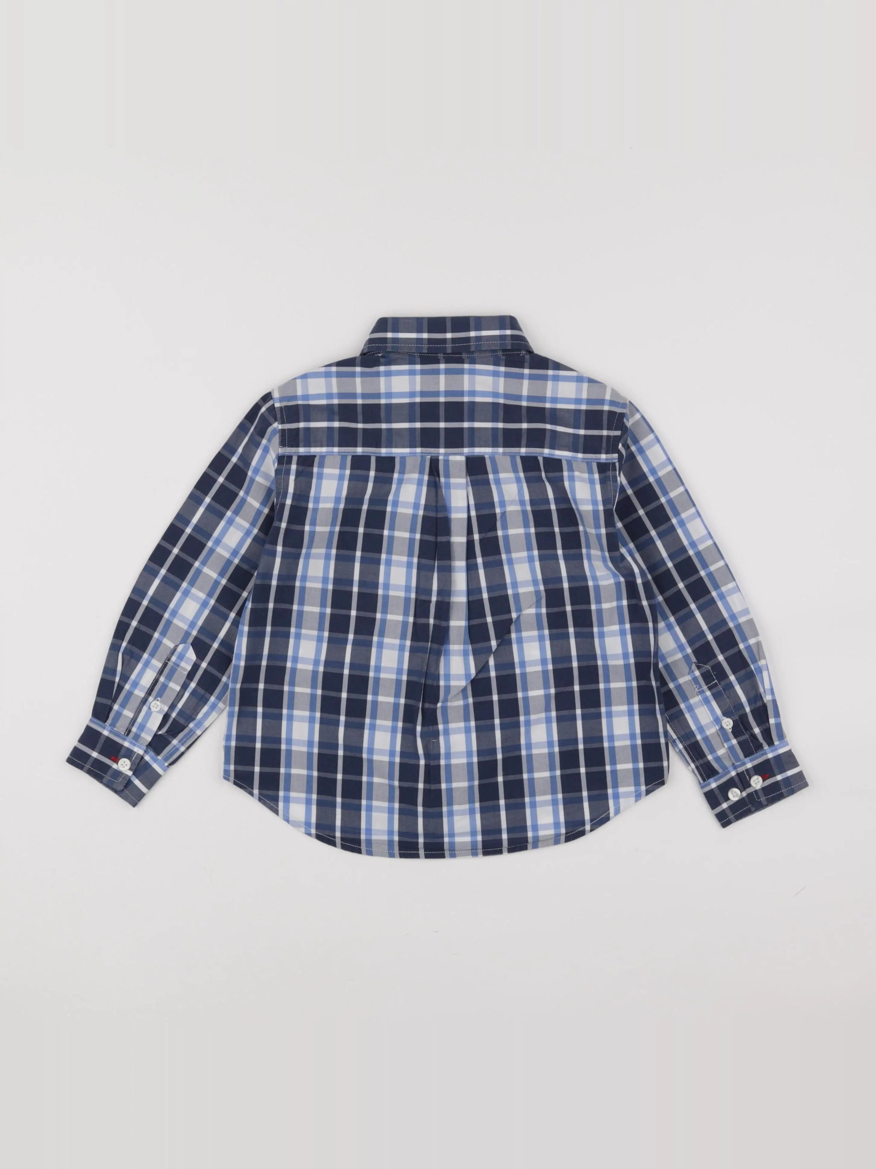 Cyrillus - chemise bleu - 4 ans