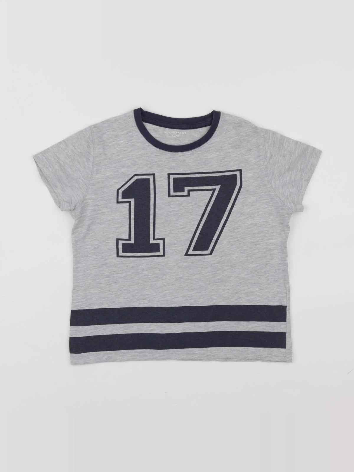 Monoprix - tee-shirt gris - 8 ans