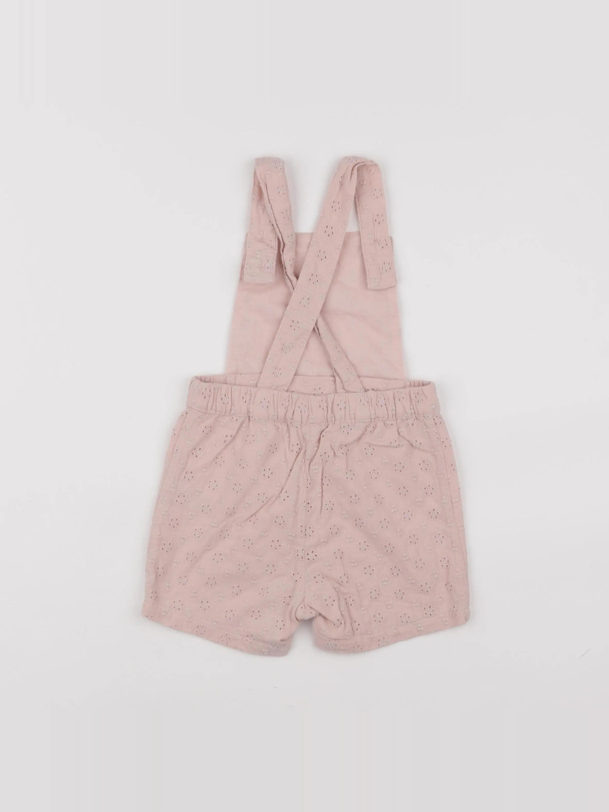 Petit Bateau - salopette rose - 12 mois