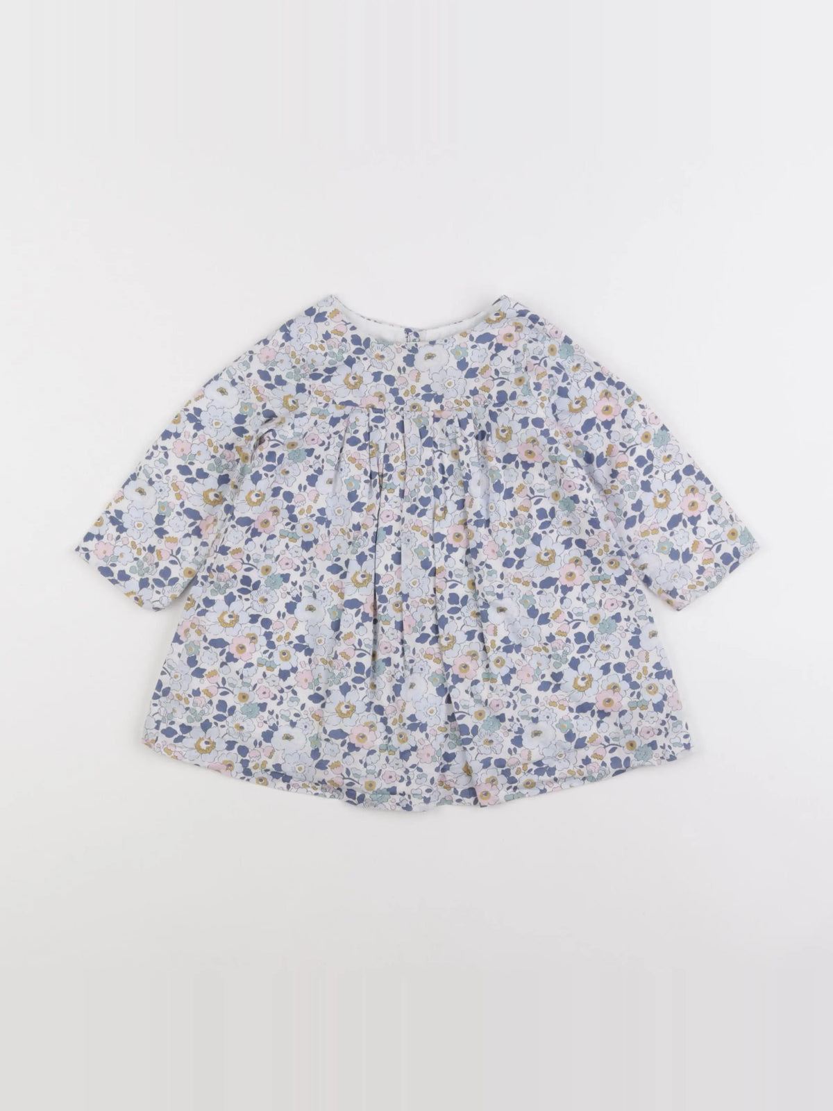 Jacadi - robe liberty multicolore - 12 mois