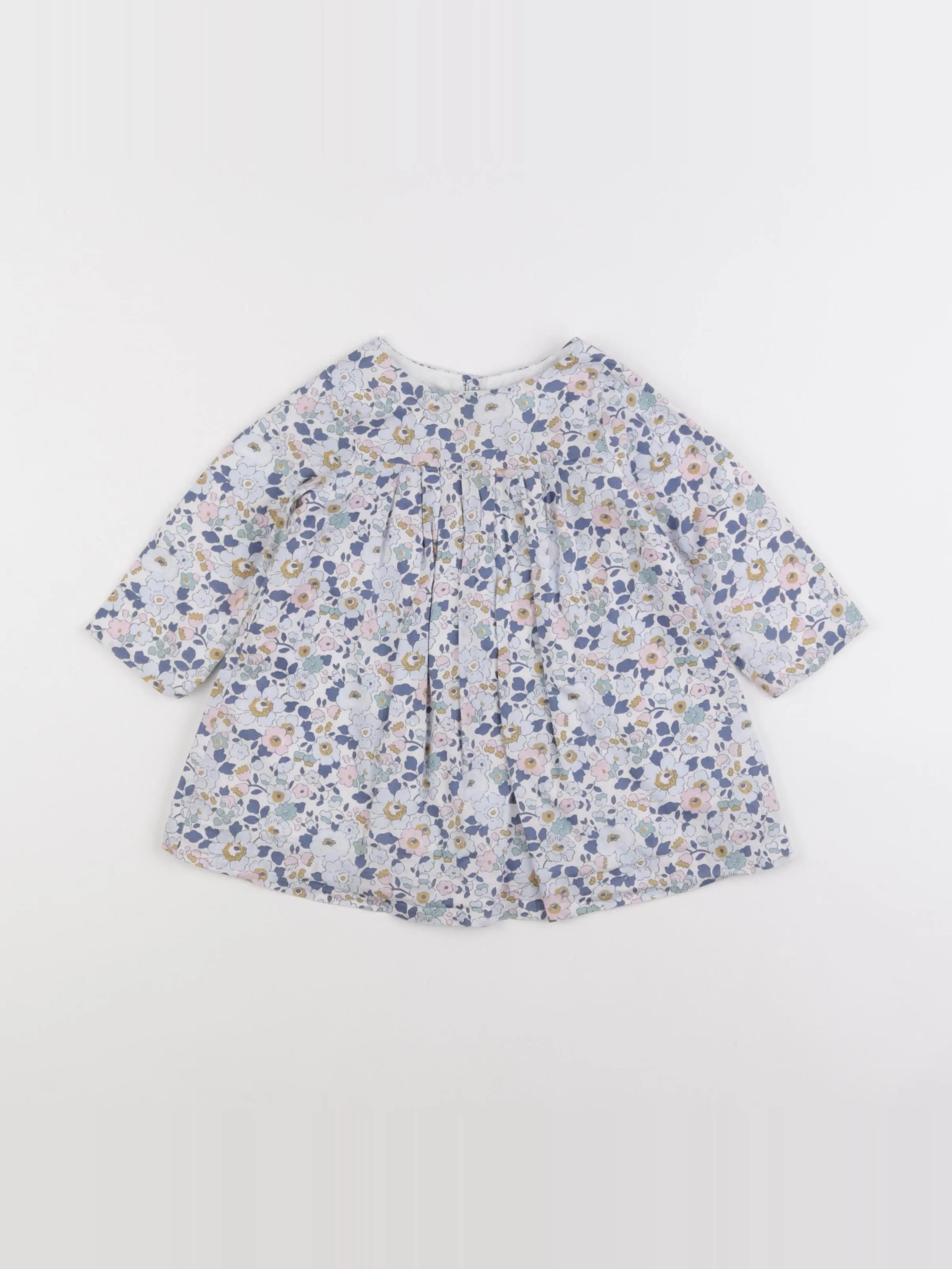 Jacadi - robe liberty multicolore - 12 mois