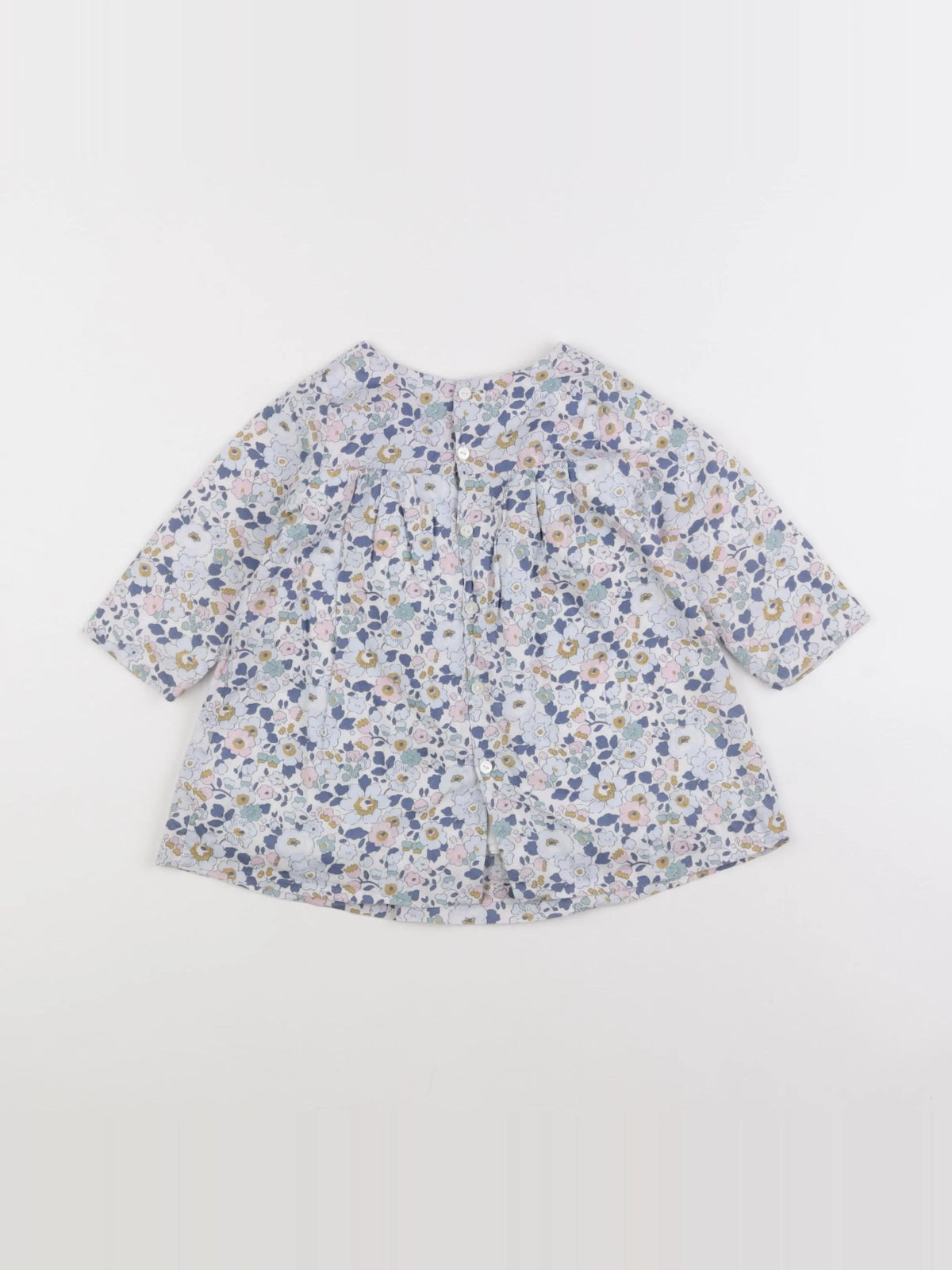 Jacadi - robe liberty multicolore - 12 mois