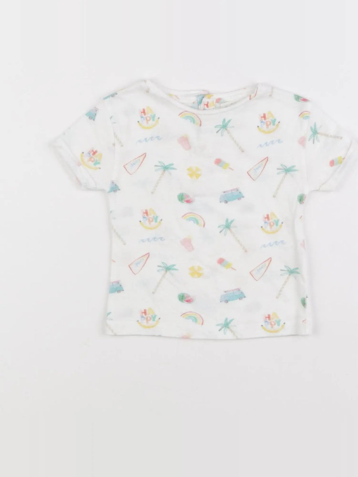 Hundred Pieces - tee-shirt multicolore - 6 mois