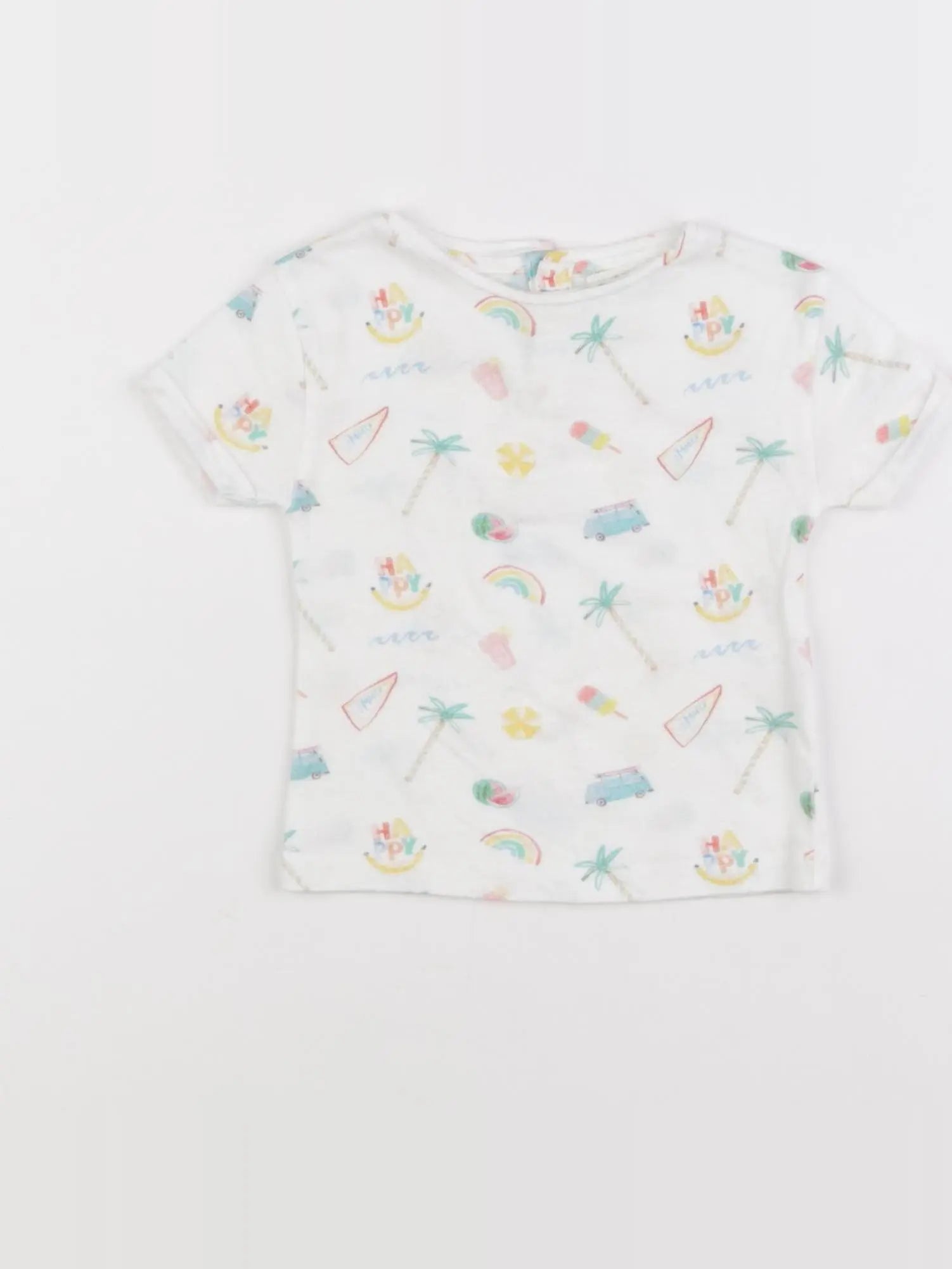 Hundred Pieces - tee-shirt multicolore - 6 mois