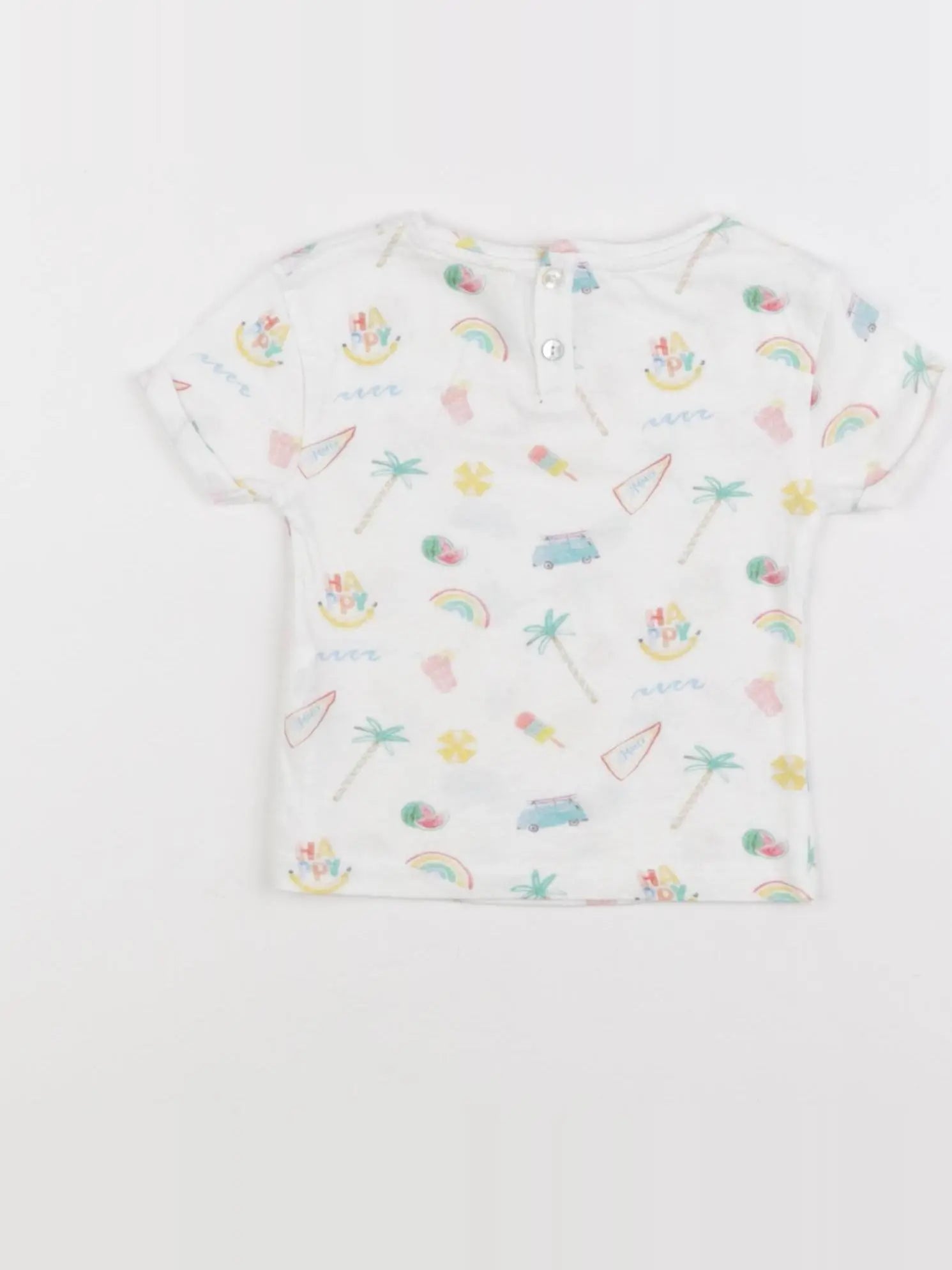 Hundred Pieces - tee-shirt multicolore - 6 mois