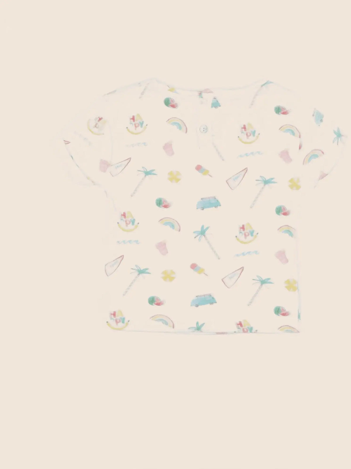 Hundred Pieces - tee-shirt multicolore - 6 mois