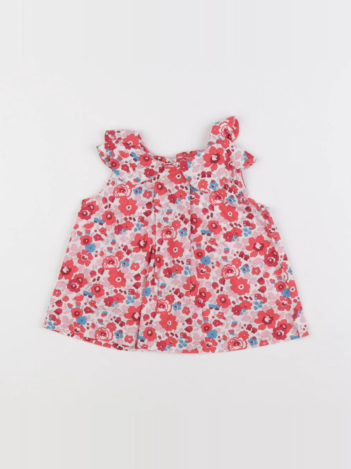 Jacadi - blouse liberty multicolore - 12 mois