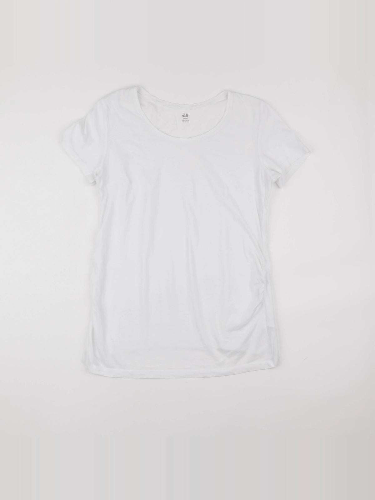 H&M - tee-shirt grossesse blanc - m