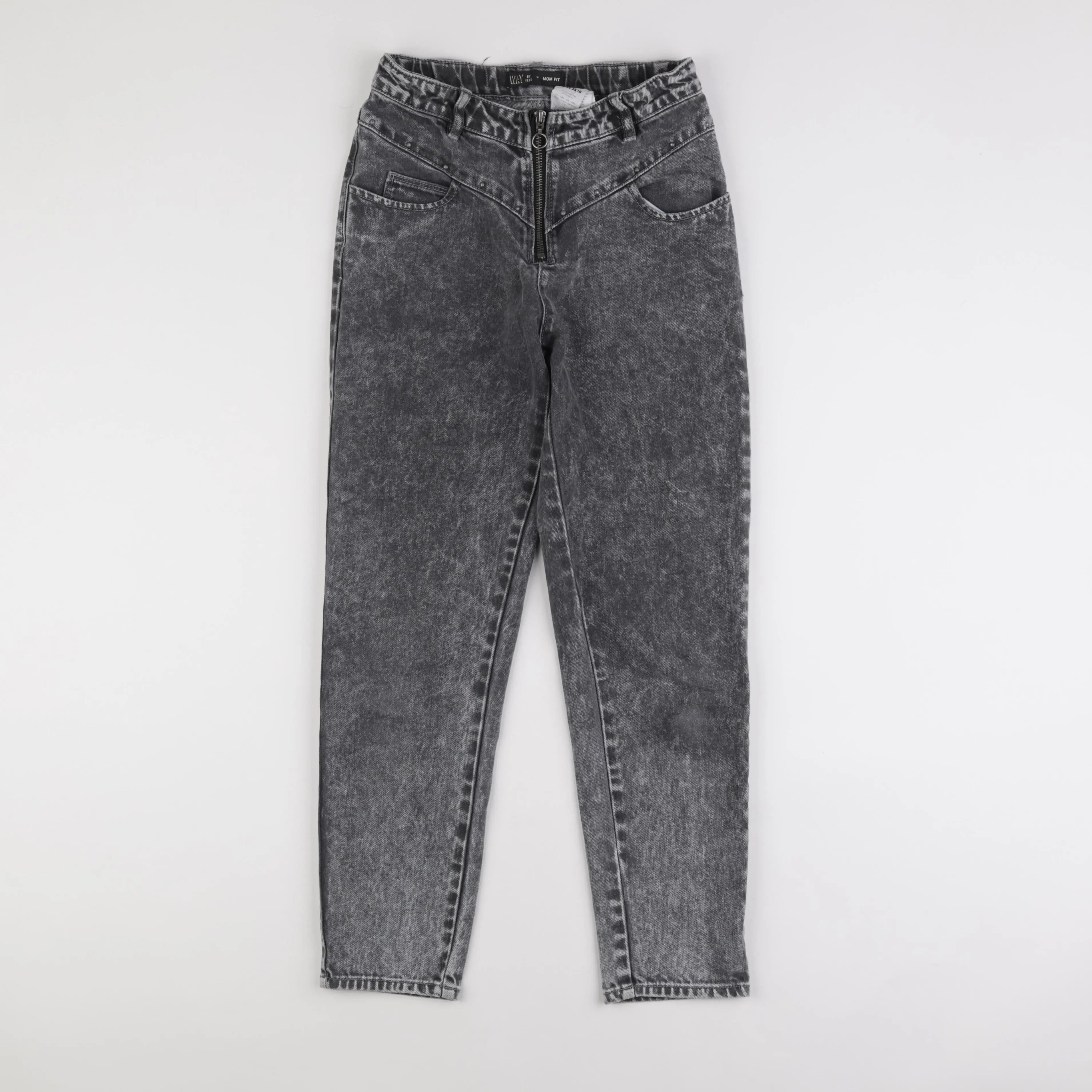 IKKS - jean gris - 12 ans