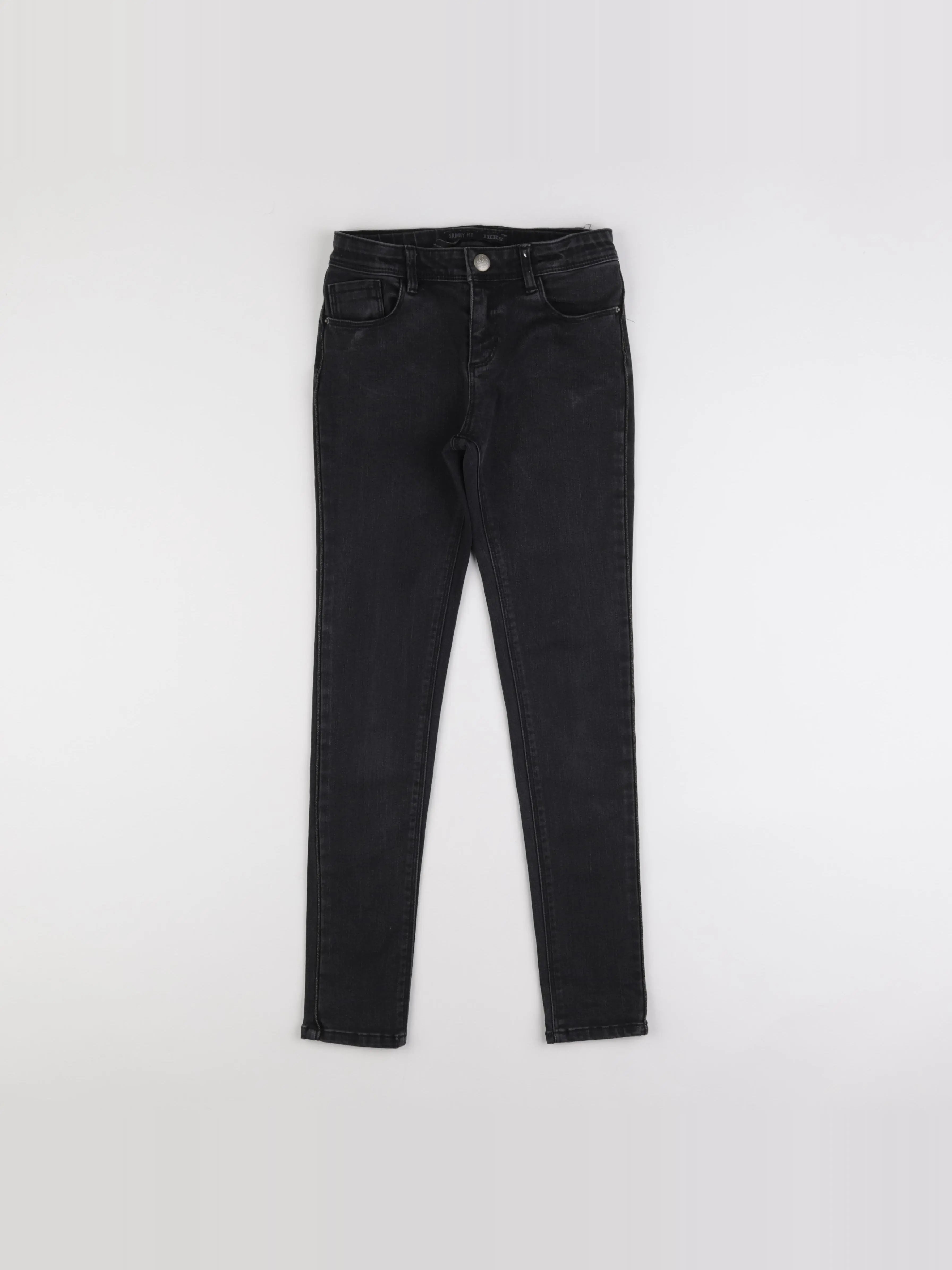 IKKS - jean gris - 10 ans