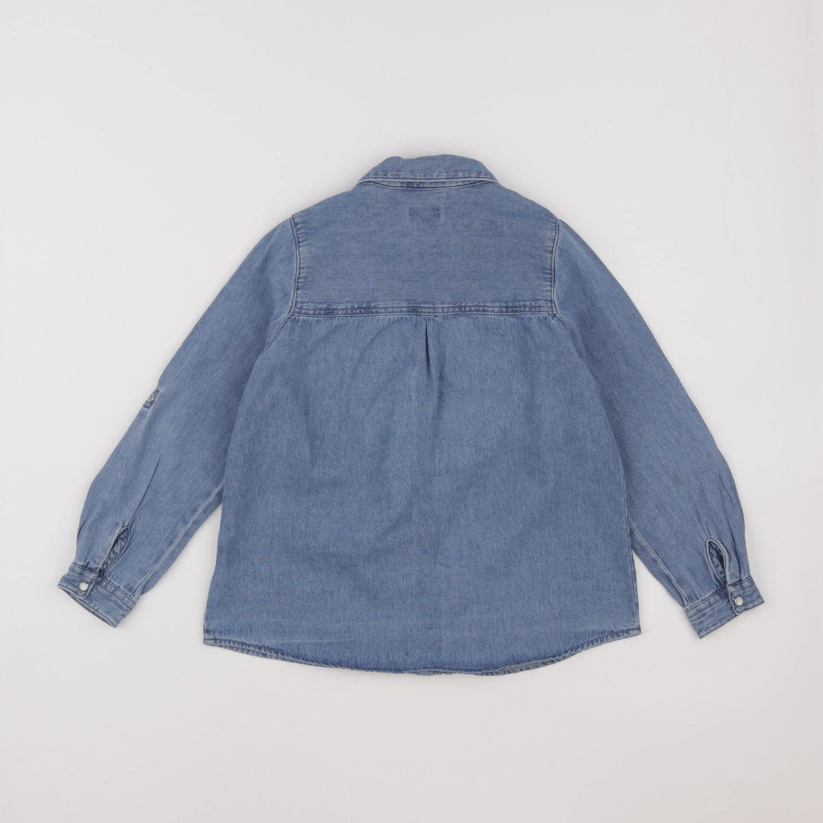Vertbaudet - chemise bleu - 8 ans