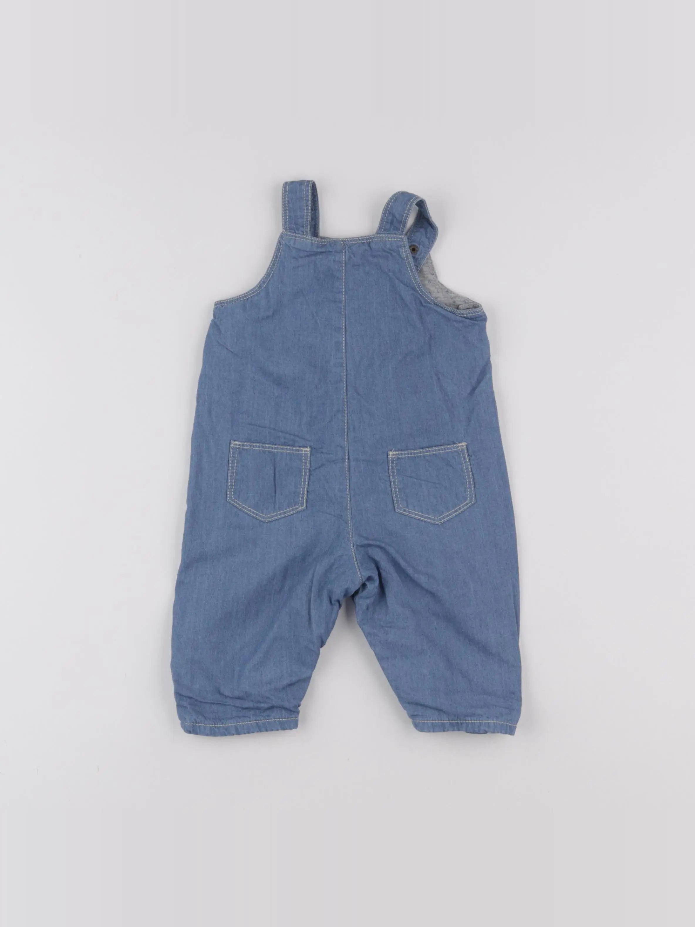 Boutchou - salopette bleu - 3 mois