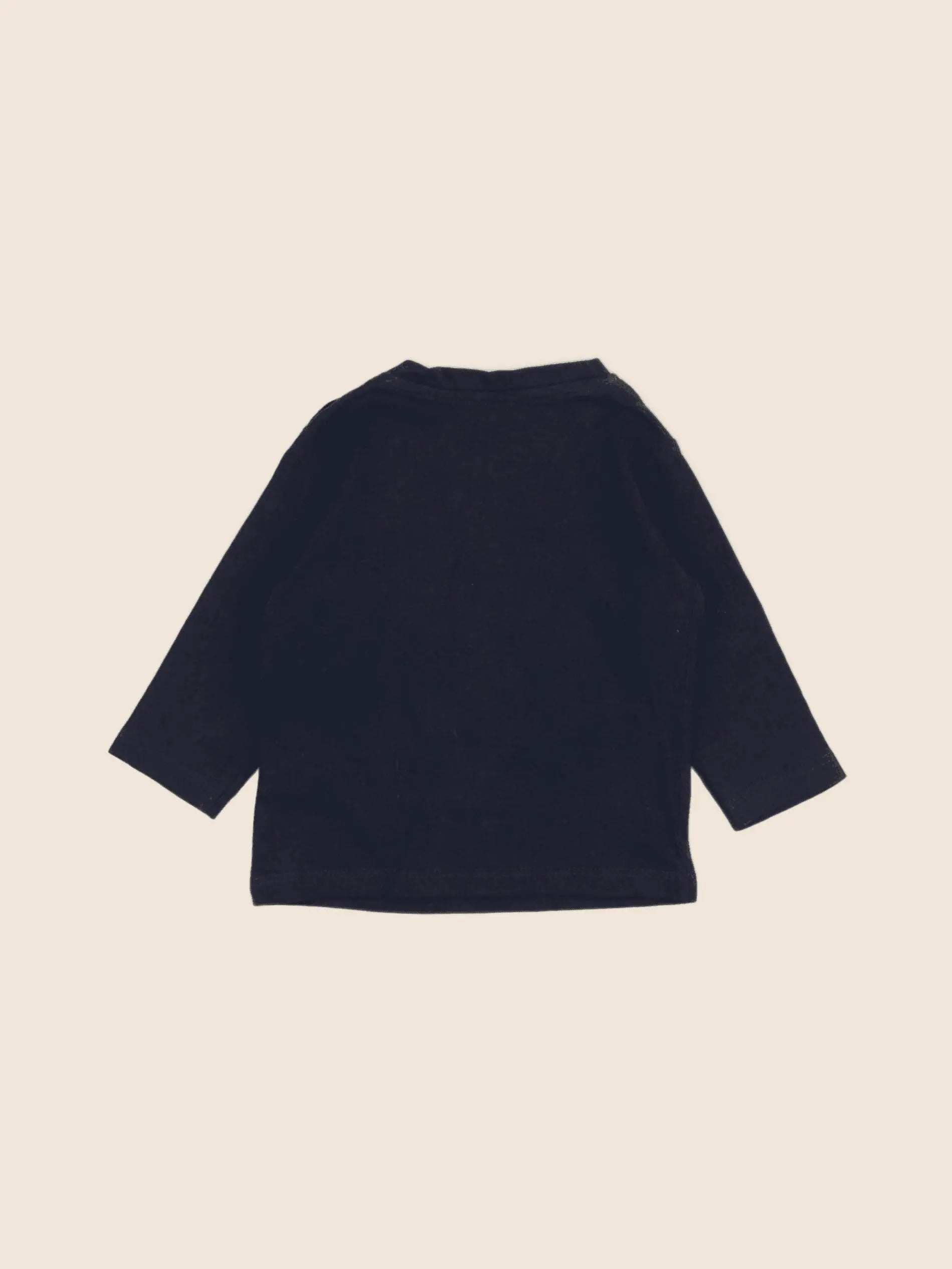Vertbaudet - tee-shirt bleu - 3 mois