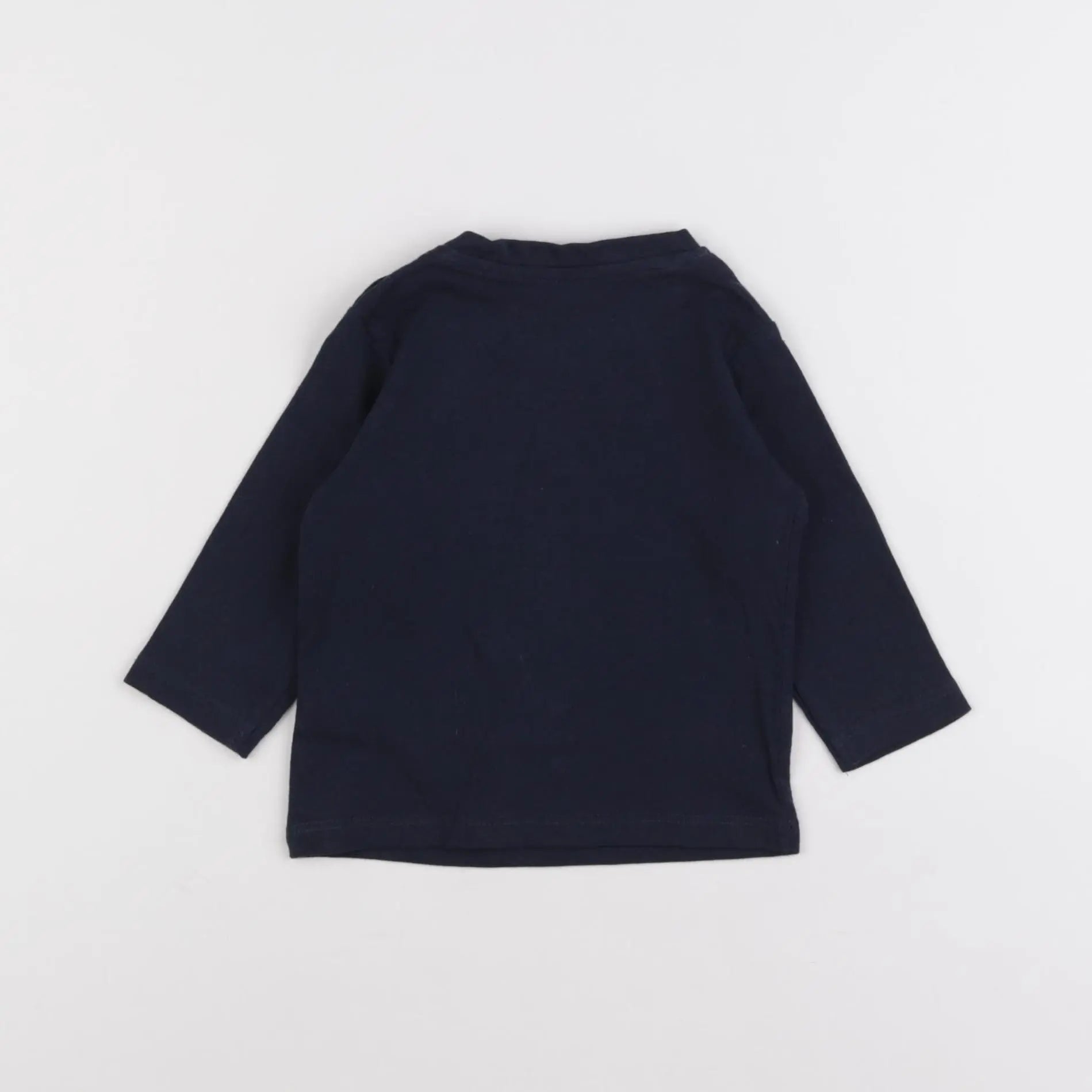 Vertbaudet - tee-shirt bleu - 3 mois