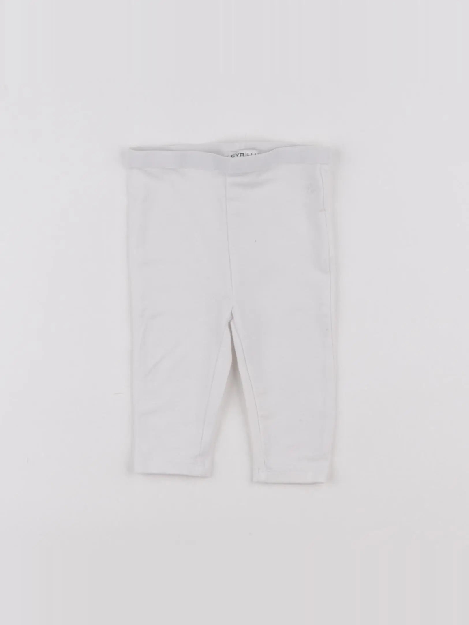 Cyrillus - legging blanc - 6 mois