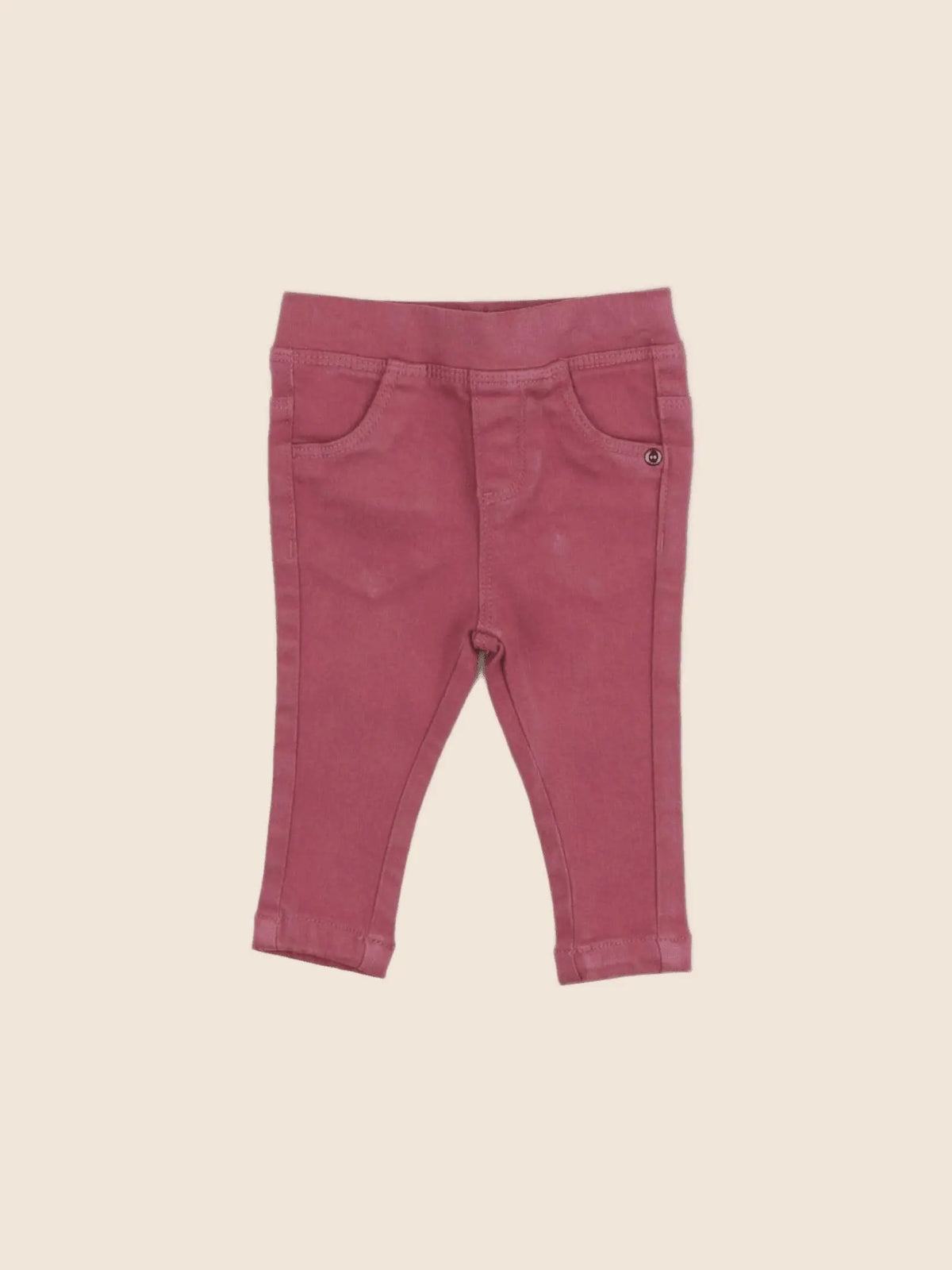 Vertbaudet - jegging rose - 3 mois