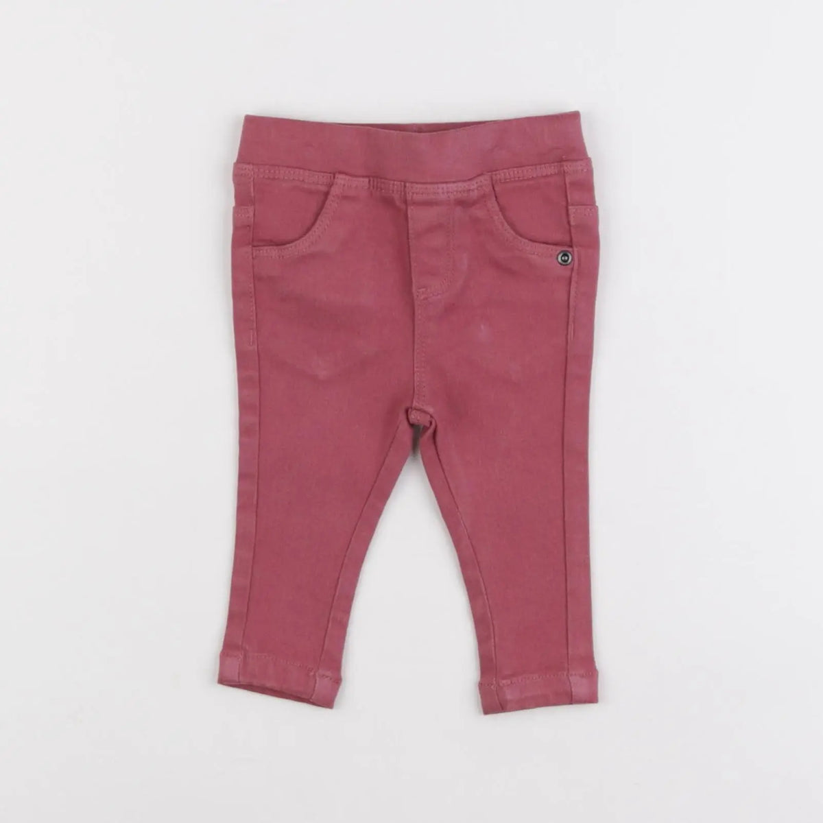 Vertbaudet - jegging rose - 3 mois