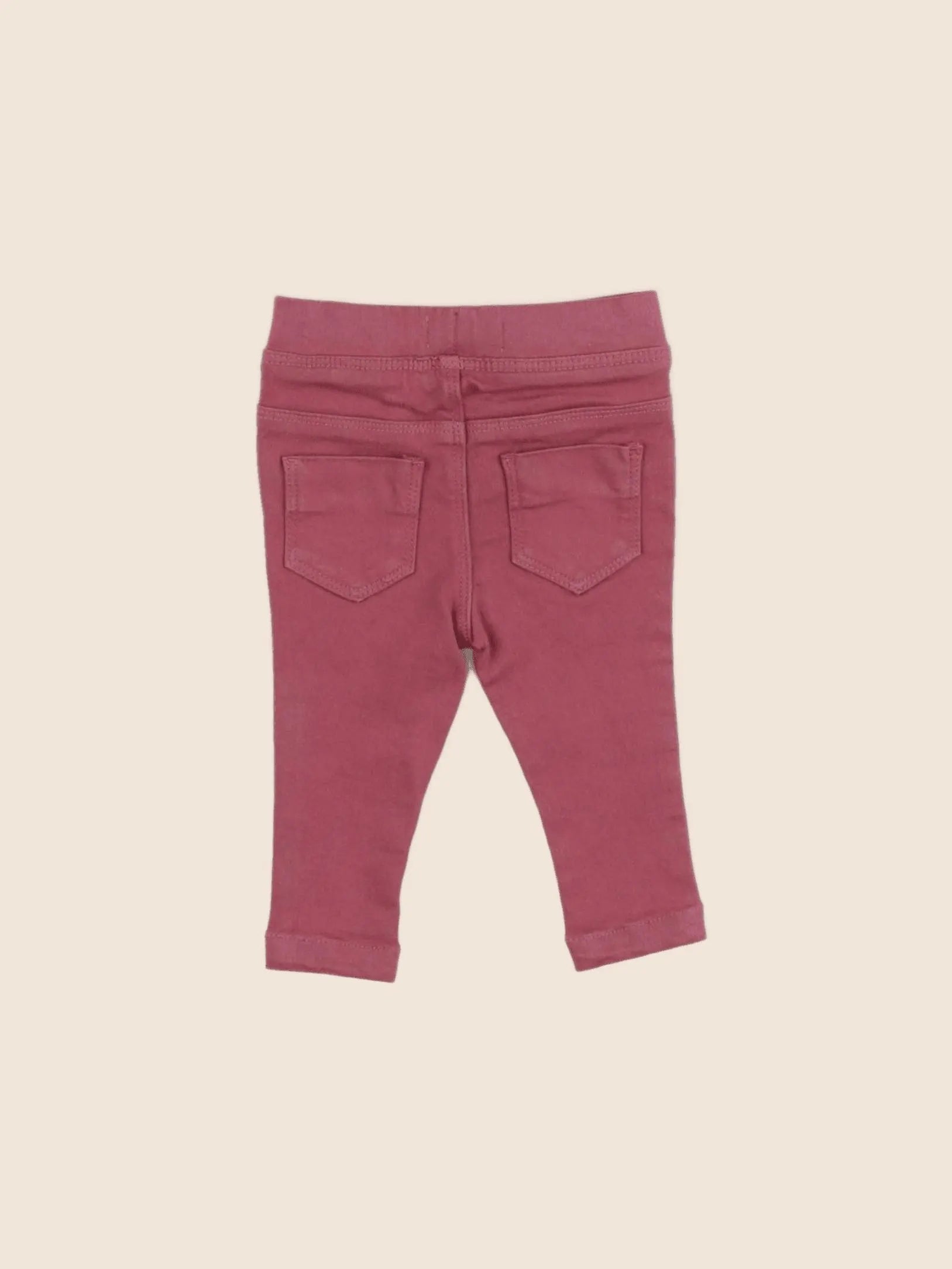 Vertbaudet - jegging rose - 3 mois