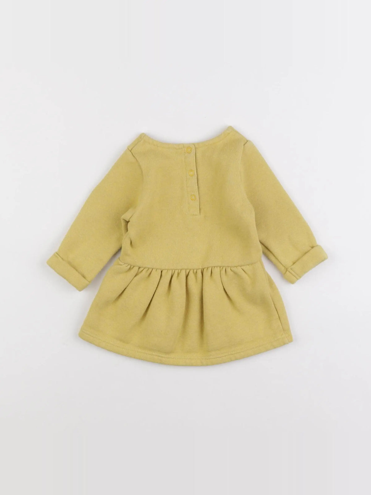 Tape à l'oeil - robe jaune - 3 mois