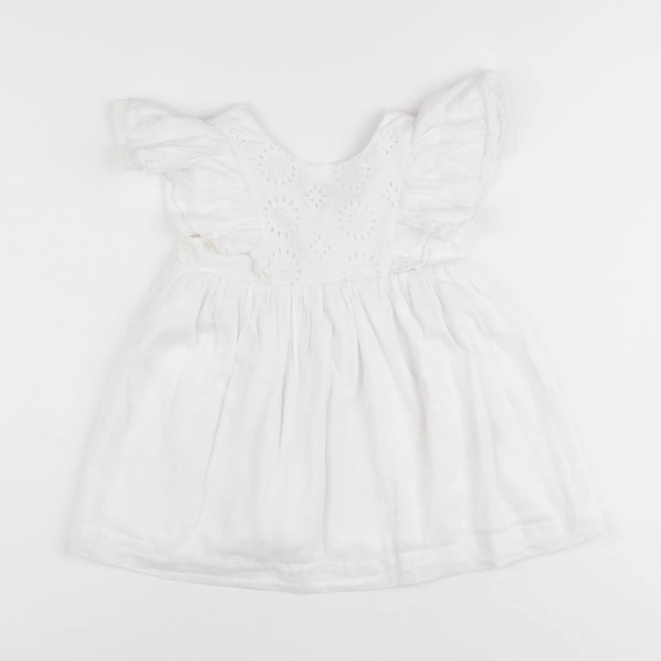 Vertbaudet - robe blanc - 2 ans