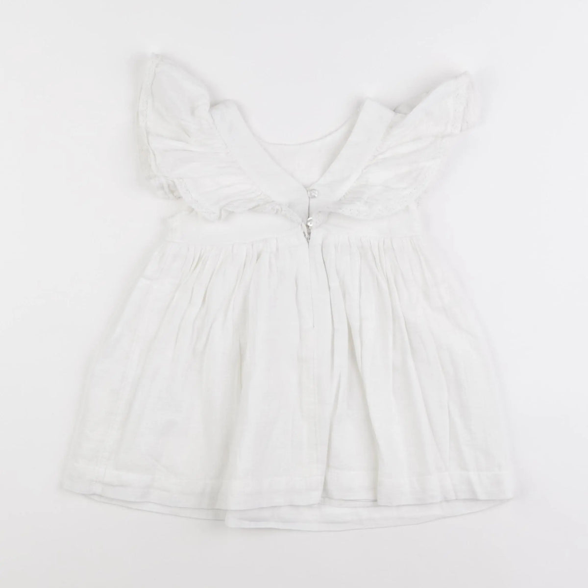 Vertbaudet - robe blanc - 2 ans