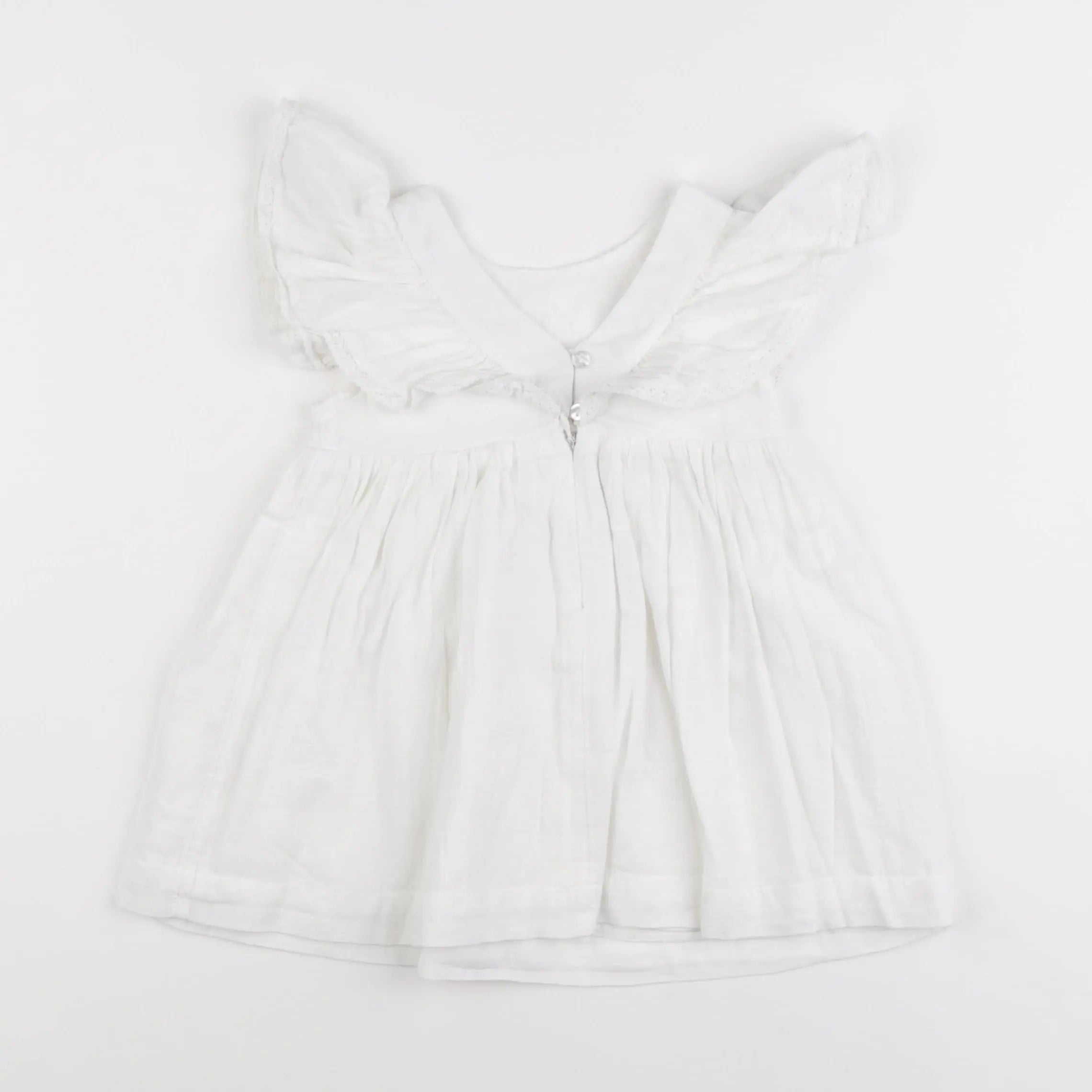 Vertbaudet - robe blanc - 2 ans