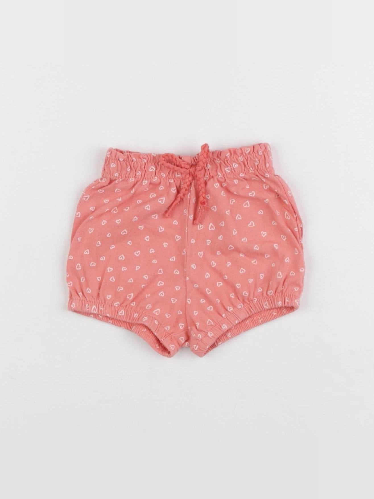 Vertbaudet - bloomer rose - 3 mois