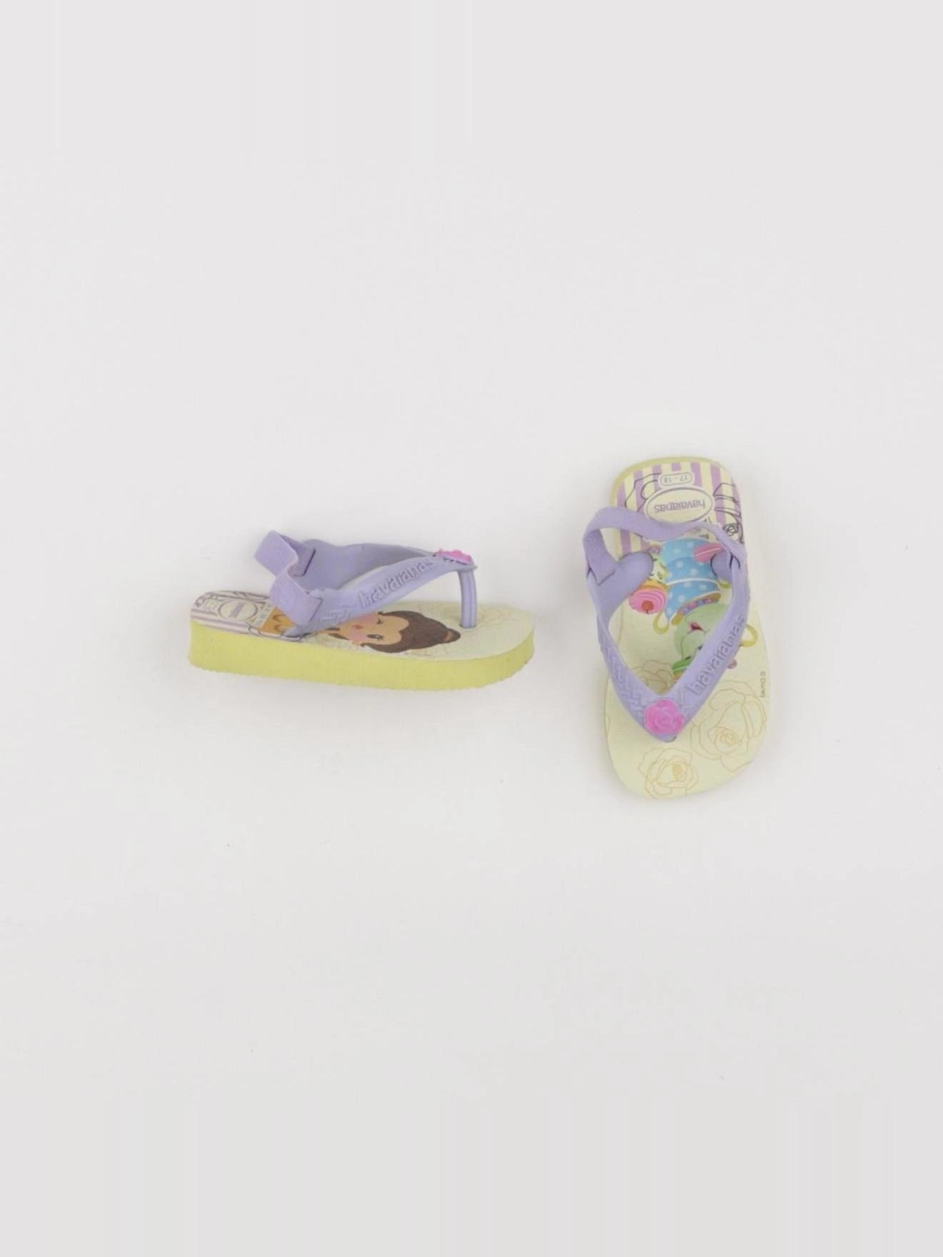 Havaianas - tongs jaune - pointure 17/18