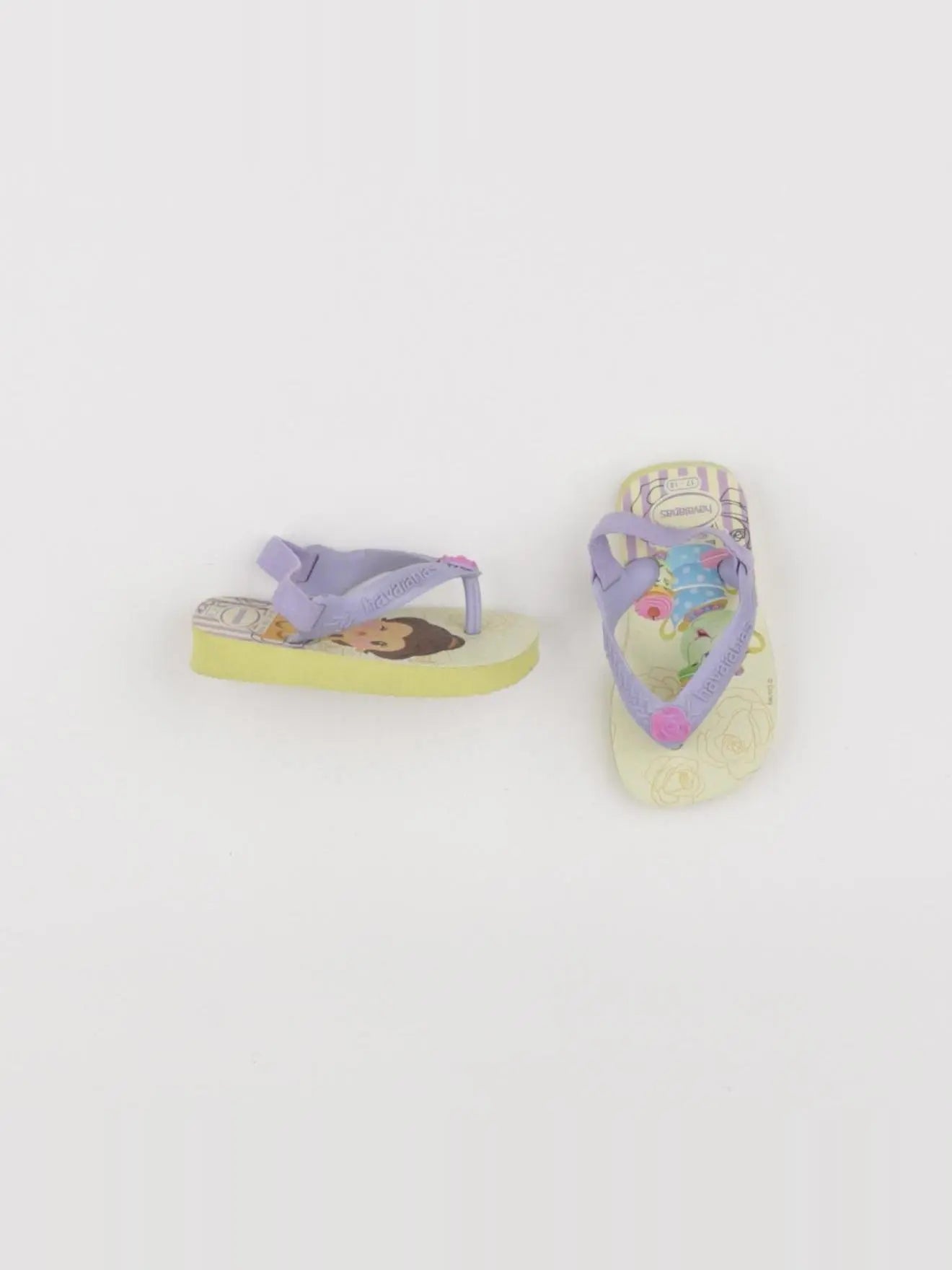 Havaianas - tongs jaune - pointure 17/18