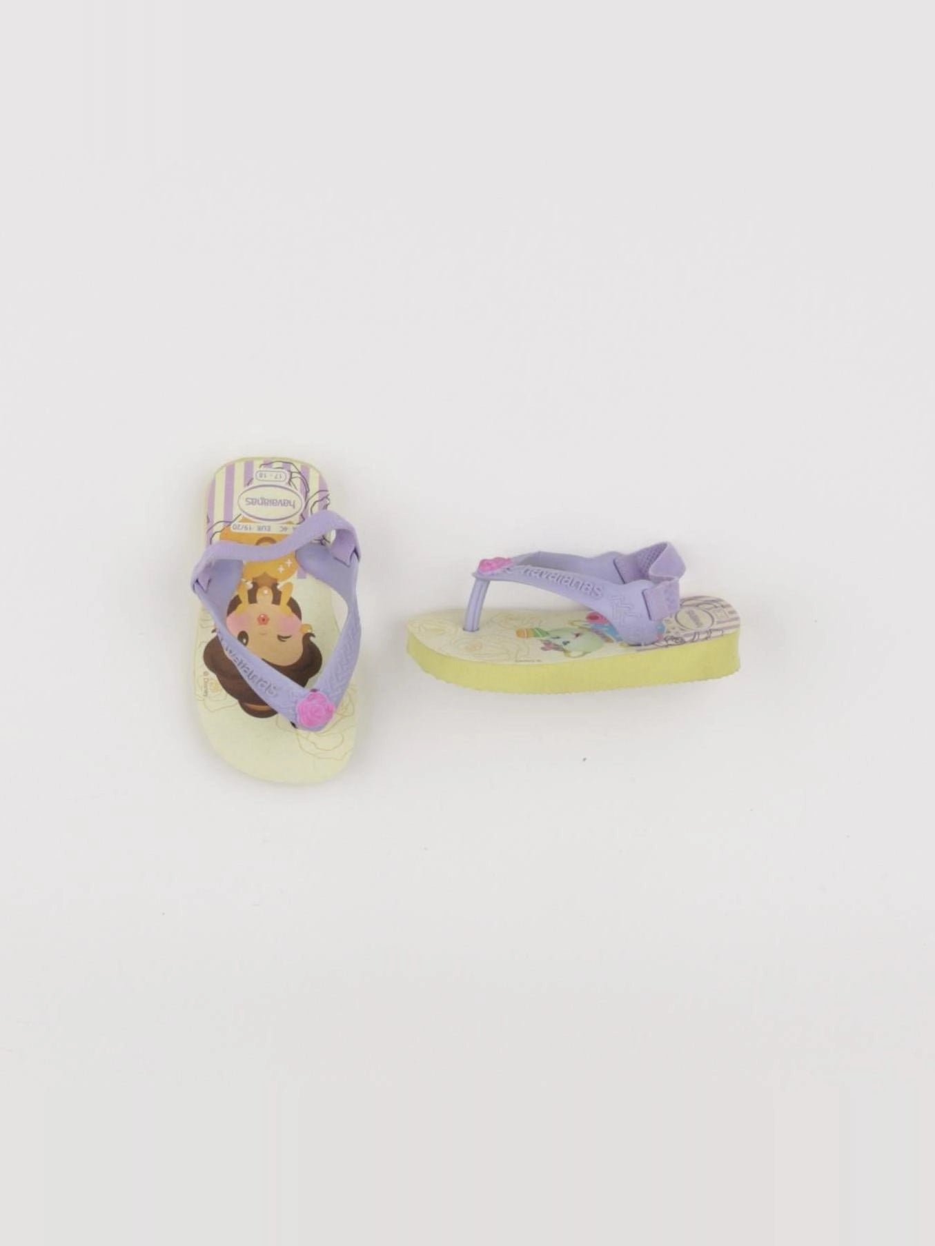 Havaianas - tongs jaune - pointure 17/18