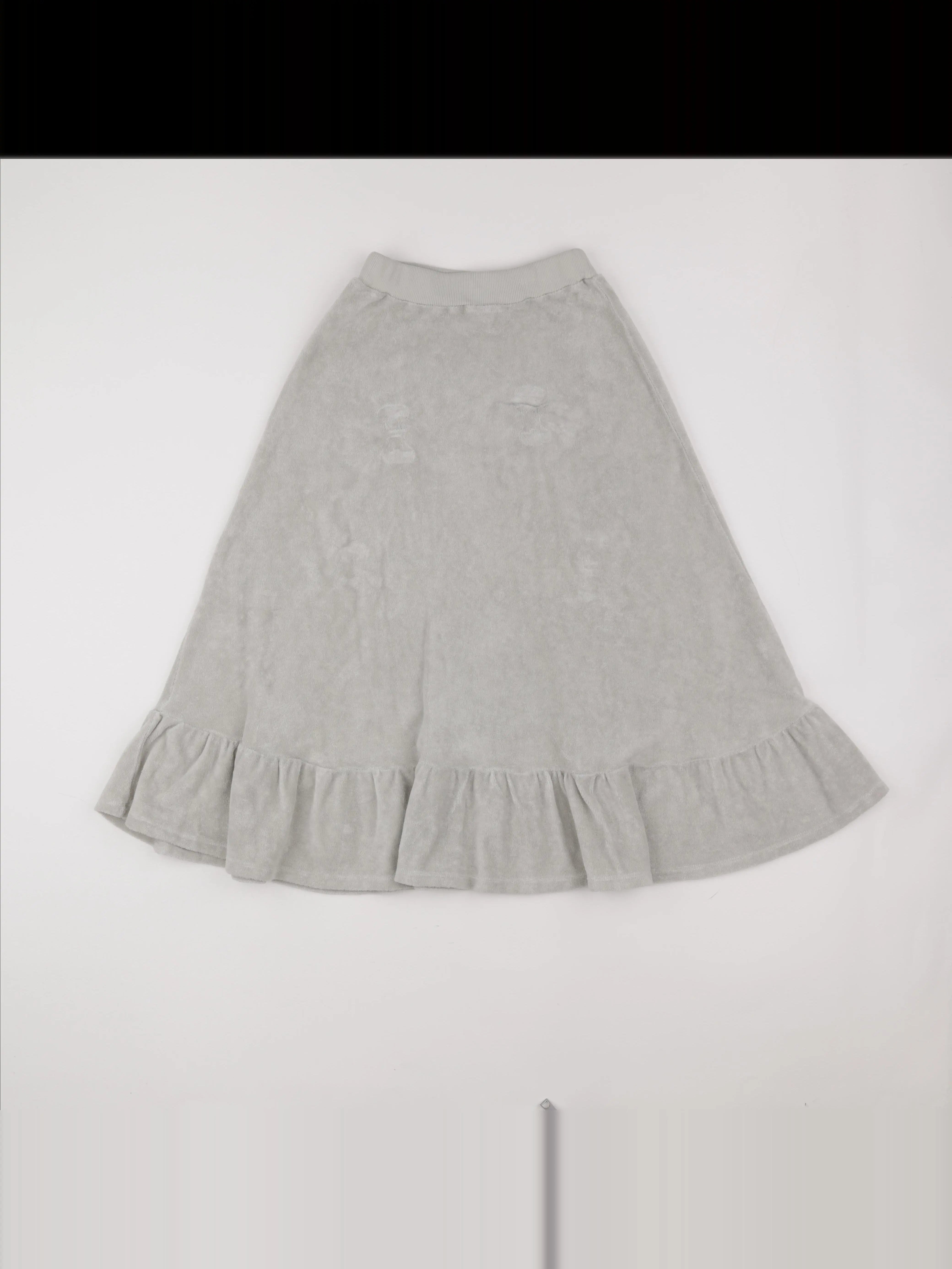 Moumout' - jupe gris - 8 ans