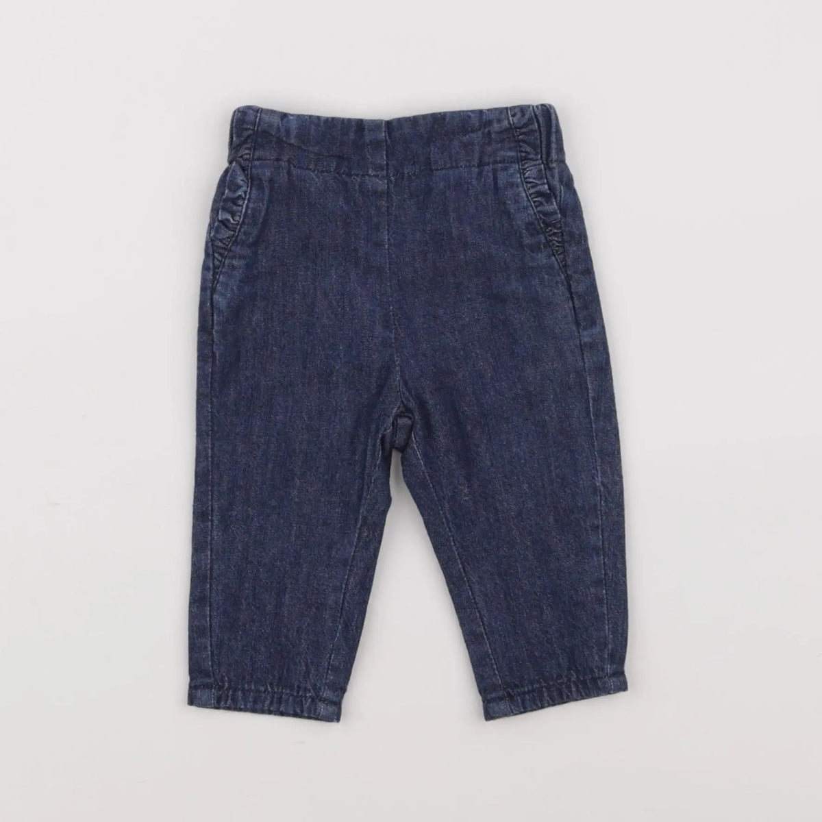 Vertbaudet - jean bleu - 3 mois