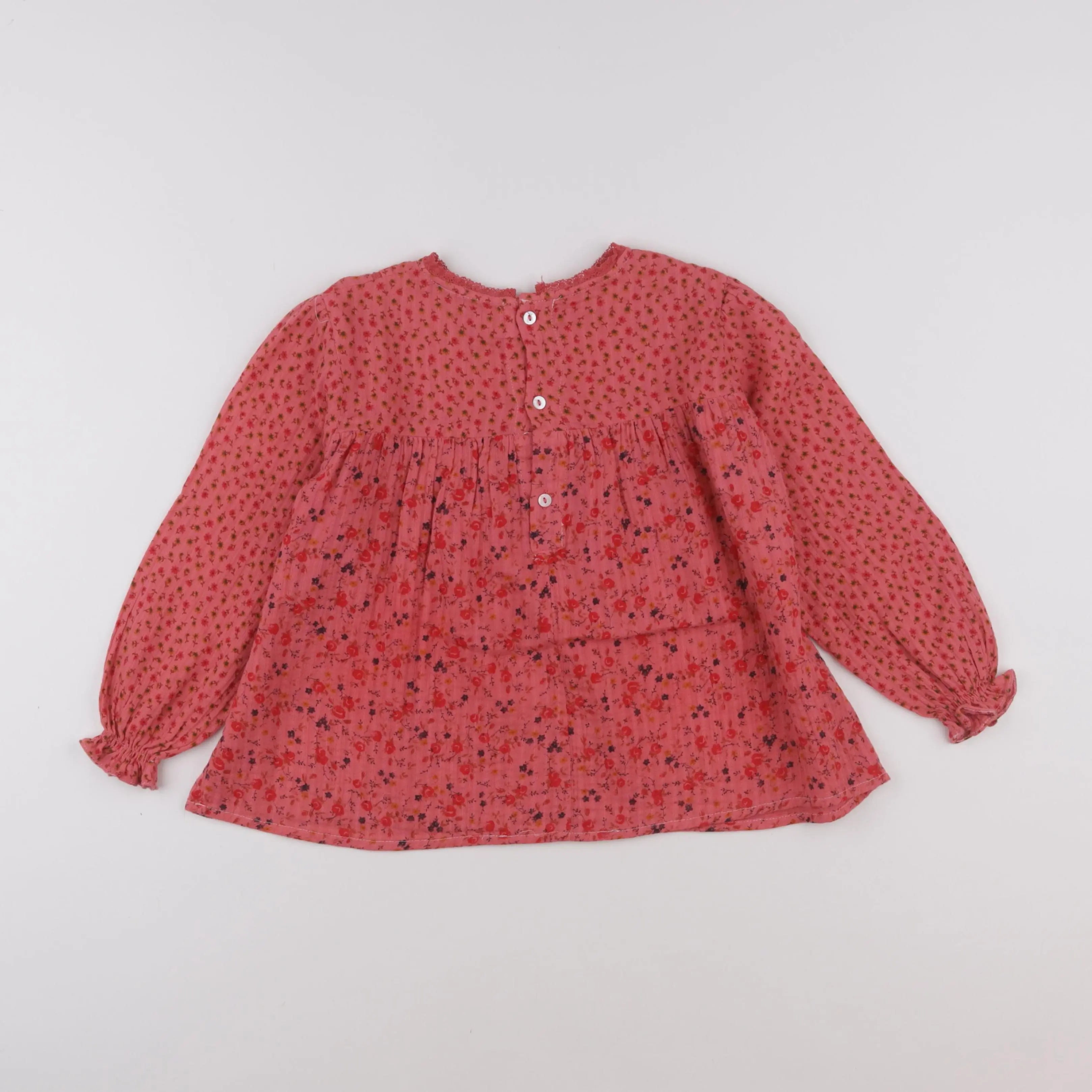 Bonton - blouse rose - 6 ans