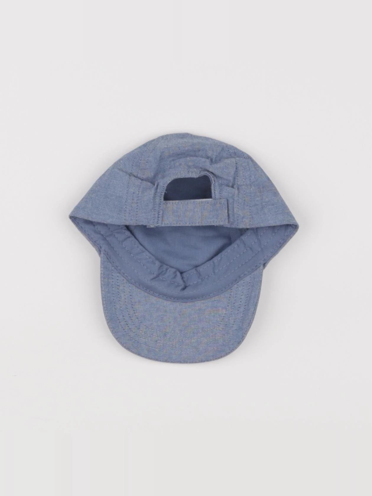 Petit Bateau - casquette bleu - 3/6 mois