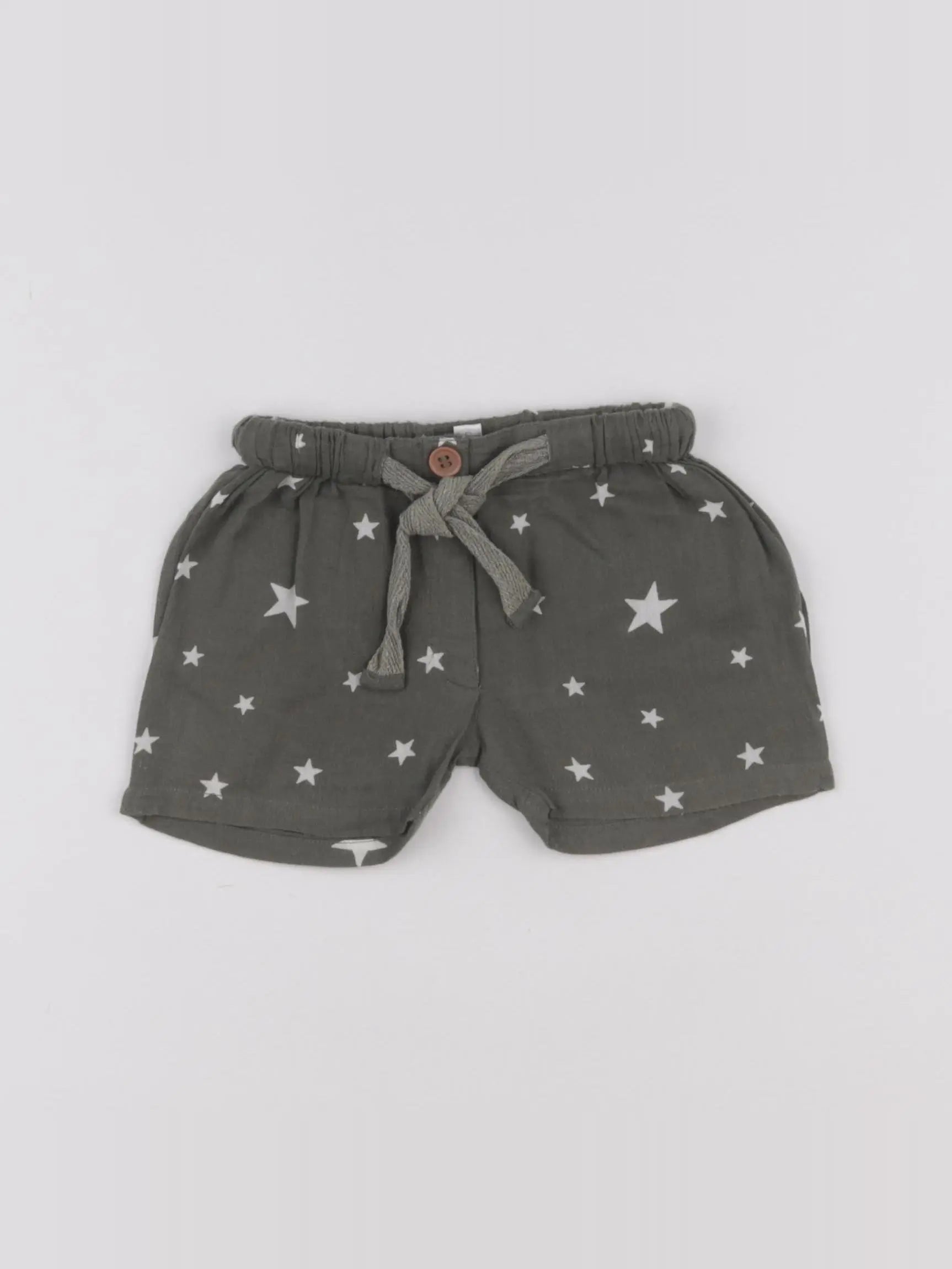 Louis Louise - short vert - 6 mois