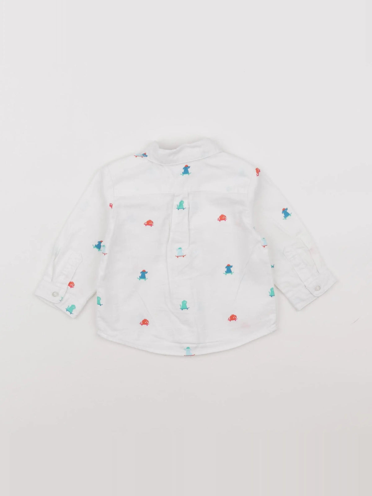 Jacadi - chemise blanc - 6 mois