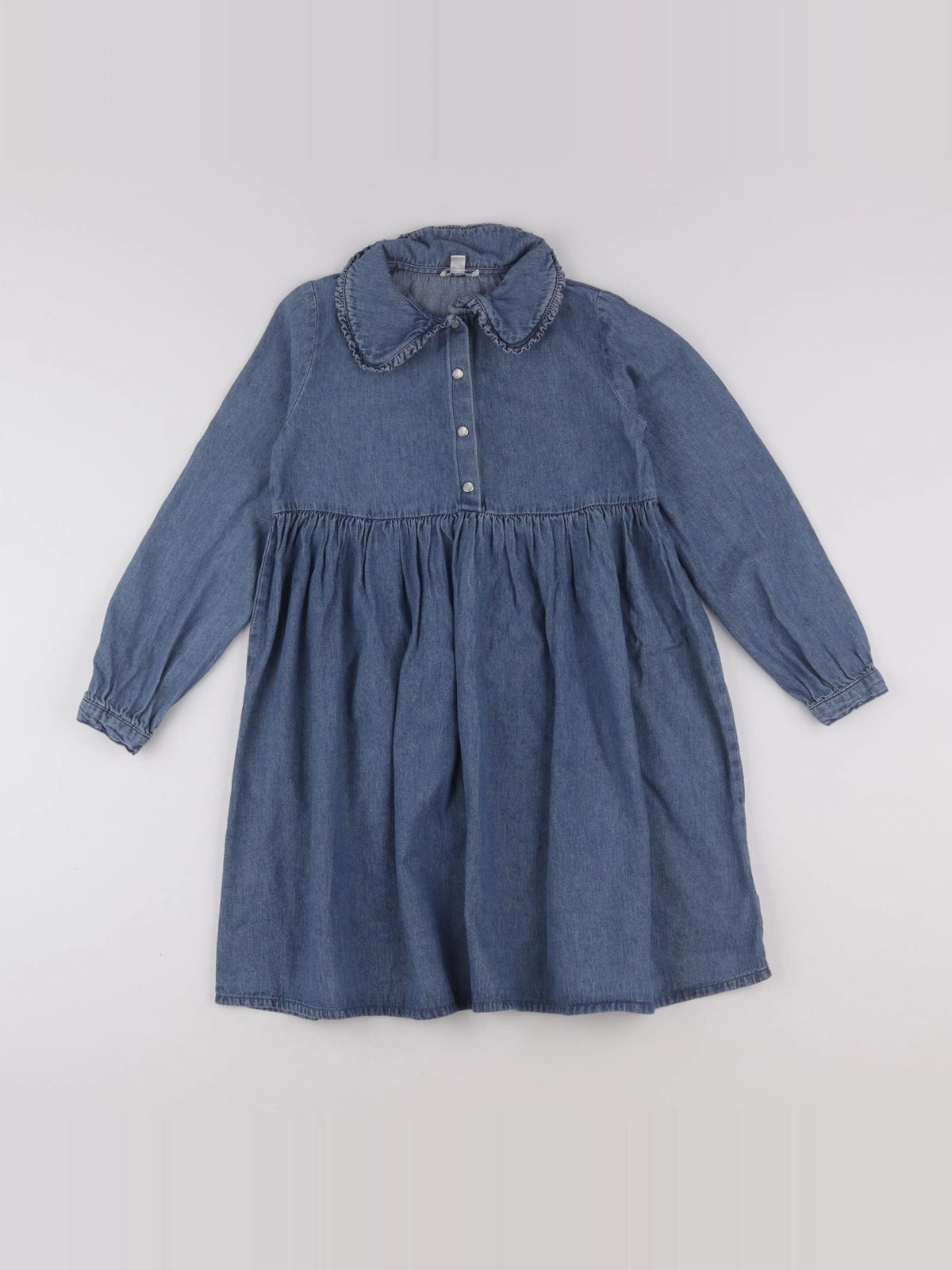 Vertbaudet - robe bleu - 10 ans