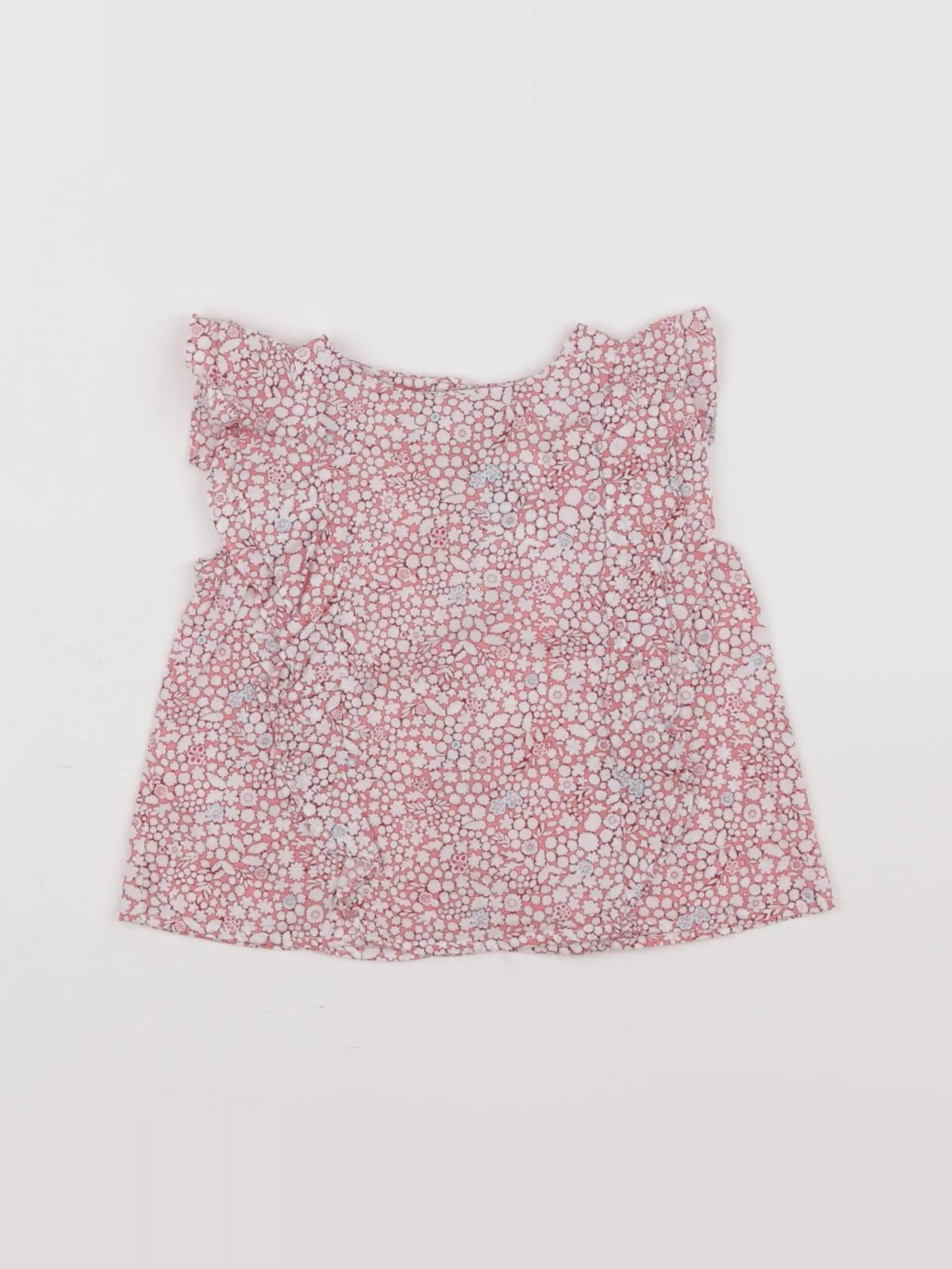 Jacadi - blouse rouge - 12 mois
