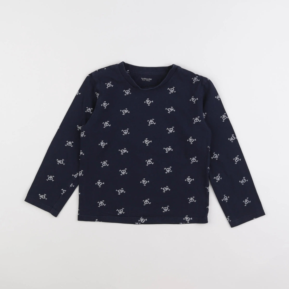 Vertbaudet - tee-shirt bleu - 6 ans