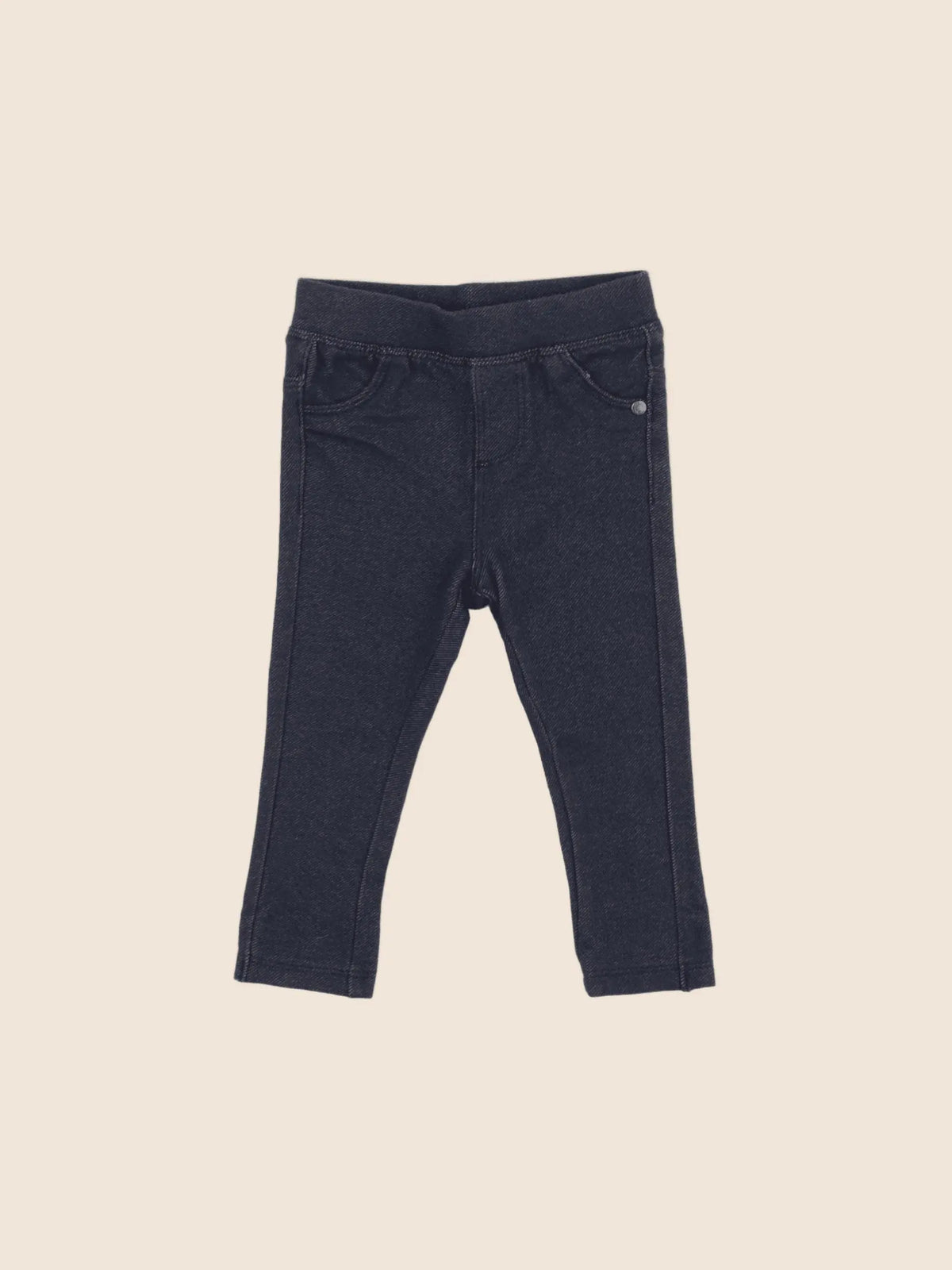 Vertbaudet - jegging bleu - 6 mois