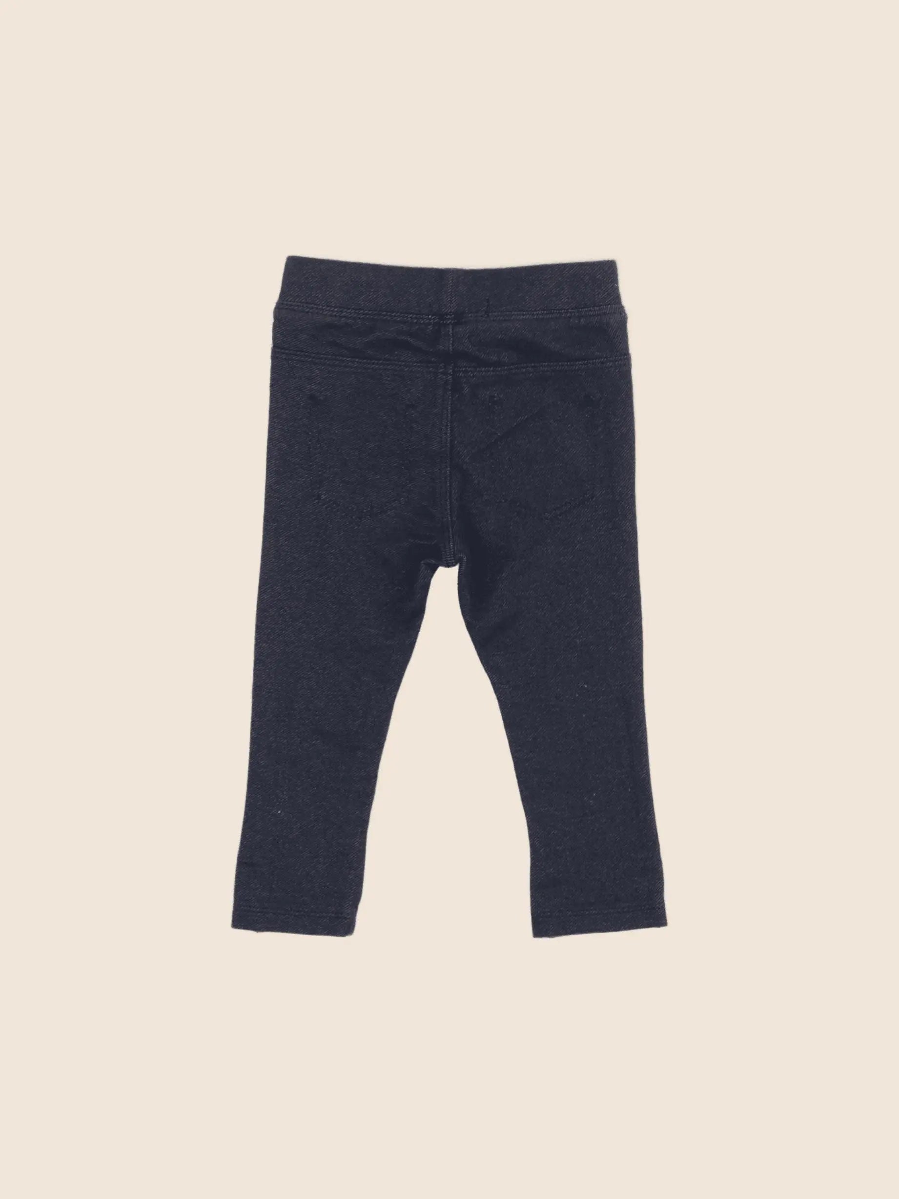 Vertbaudet - jegging bleu - 6 mois