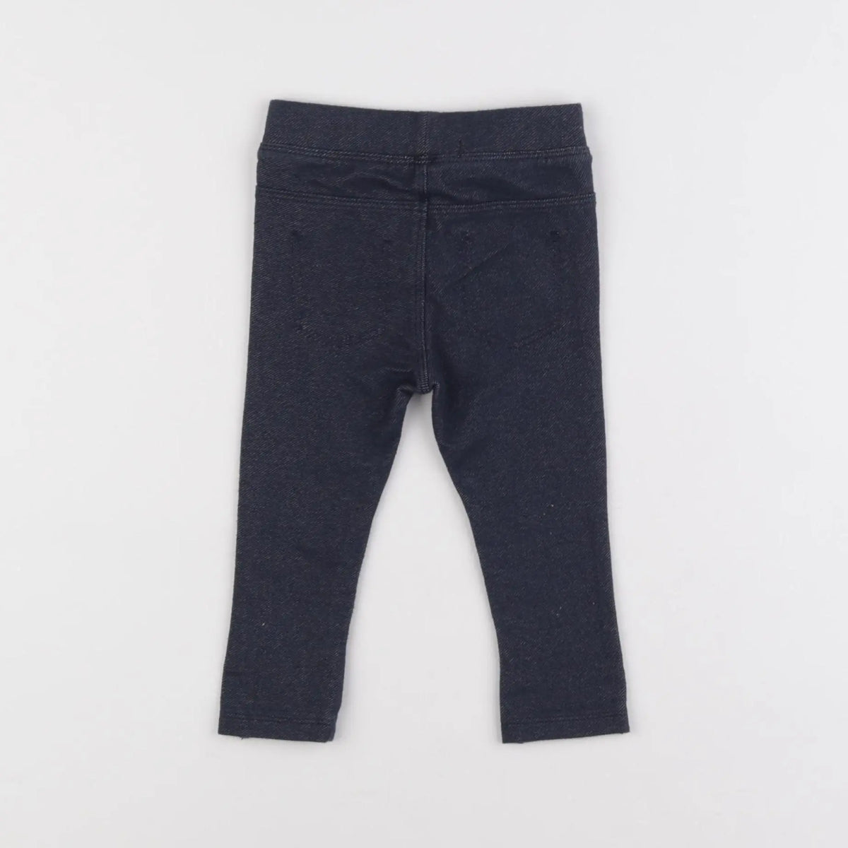 Vertbaudet - jegging bleu - 6 mois
