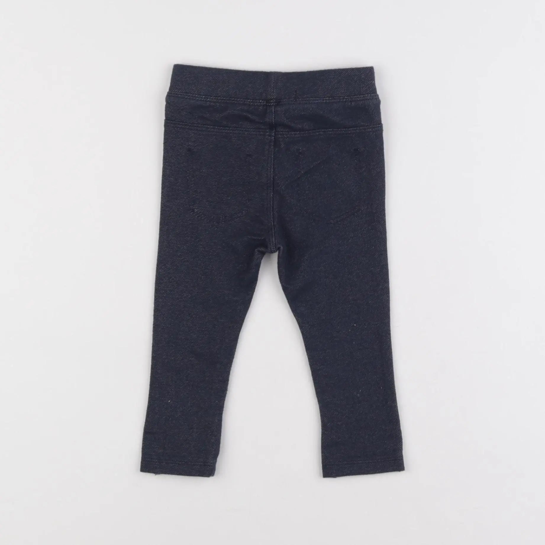 Vertbaudet - jegging bleu - 6 mois